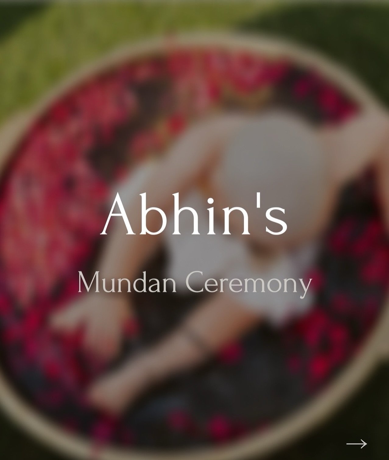Abhin&rsquo;s mundan ceremony 💇🏻&zwj;♂️ 

#MundanCeremony #BabyMilestone #TheMemoryTrunk #TraditionInFocus
