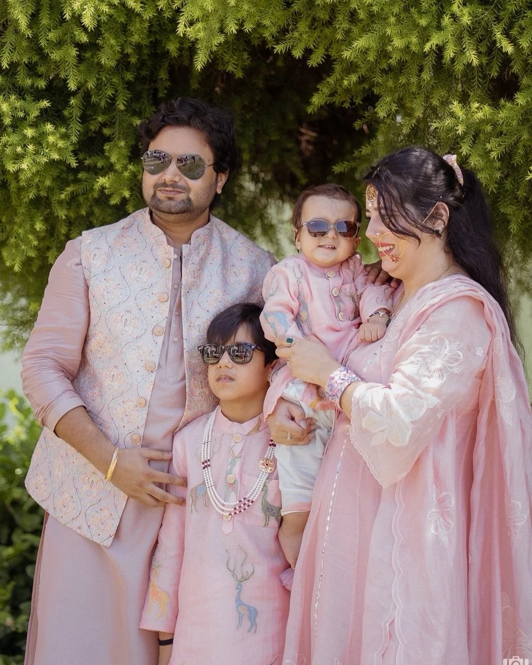 From prayers in pink to giggles in black tux 🕊️

Kiyaan&rsquo;s first birthday &mdash; a perfect mix of roots and sparkle ✨ 
.
.
Venue: @katramarriottresortandspa 
Decor: @infusions_events 

#TheMemoryTrunk #OneDerful #firstbirthdayreel #birthdayree
