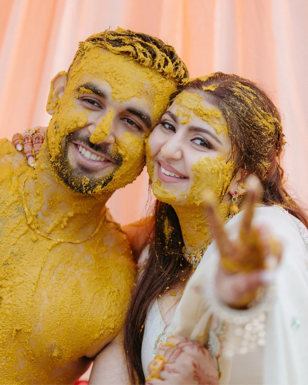 Haldi on their faces.
Happiness in every corner 💛
⠀⠀⠀⠀⠀⠀⠀⠀⠀
⠀⠀⠀⠀⠀⠀⠀⠀⠀
Hair &amp; Make-up: @sana_chouhan_ 
Mehendi Artist : @krishnamehandistudio 
 
⠀⠀⠀⠀⠀⠀⠀⠀⠀
#HaldiCeremony #CandidWeddingPhotography
#TheMemoryTrunk #HaldiMoments
#IndianWeddingPhotog