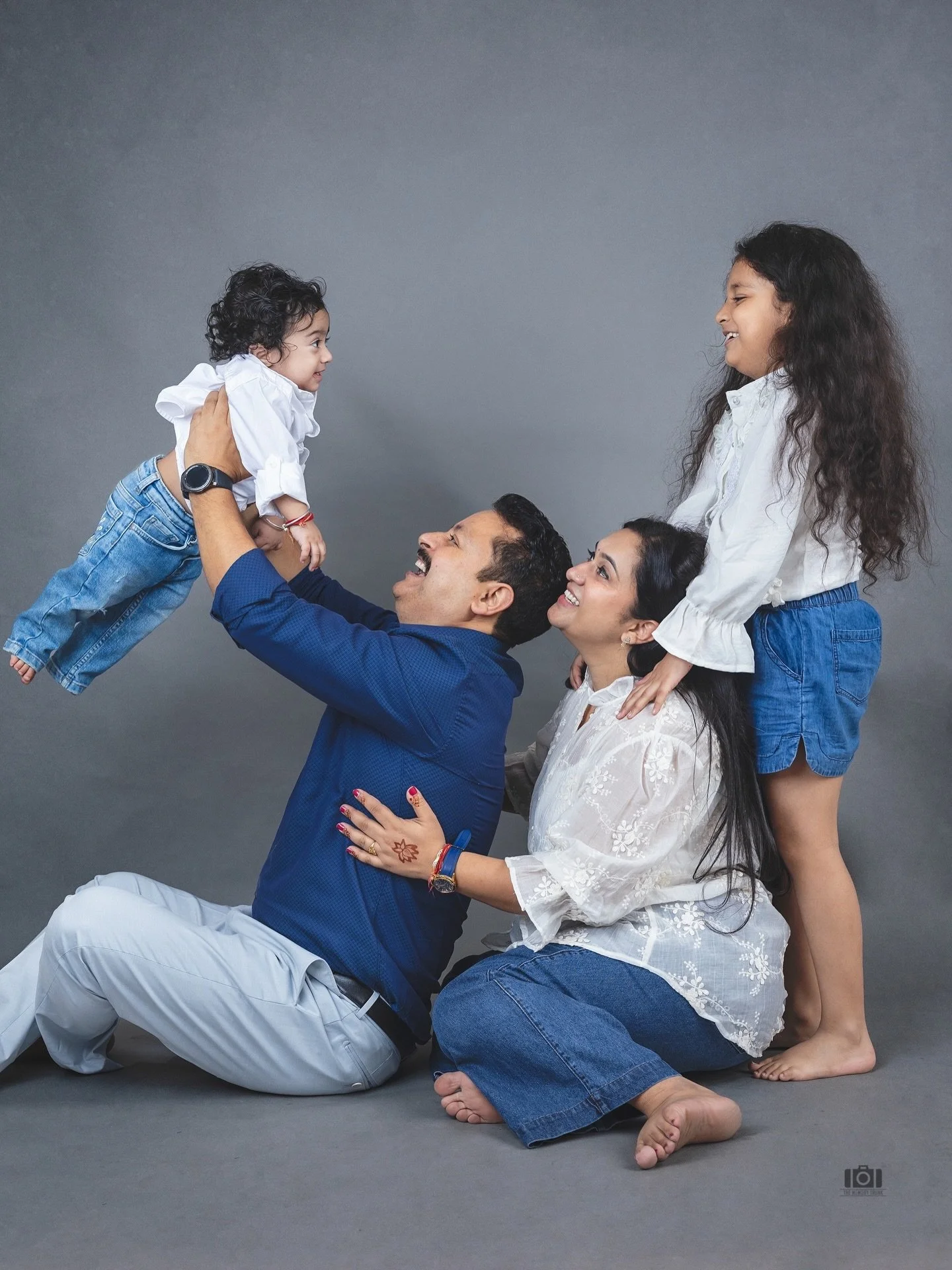 A little world built on comfort, quiet moments, and just the right amount of mischief 💛

#FamilyPortraits #LuxuryFamilyPhotography #WondersByTheMemoryTrunk #TimelessMoments #StudioPortraits 

[family photoshoot jammu, luxury family photography, stud