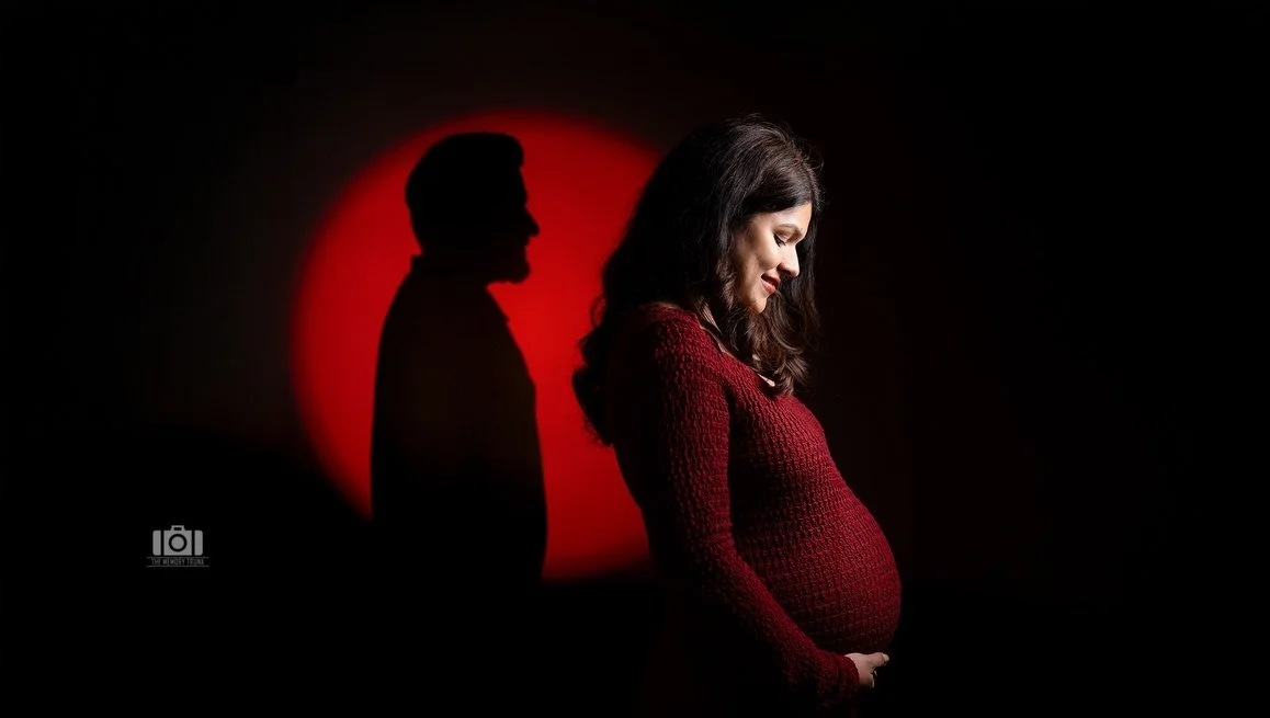 A little play of light, shadow and everything in between &hearts;️

#MaternityPhotoshoot #MaternityPhotography #MaternityPhotographer #JammuPhotographer #TheMemoryTrunk 

[Maternity photography in Jammu, Maternity photoshoot, Studio maternity session