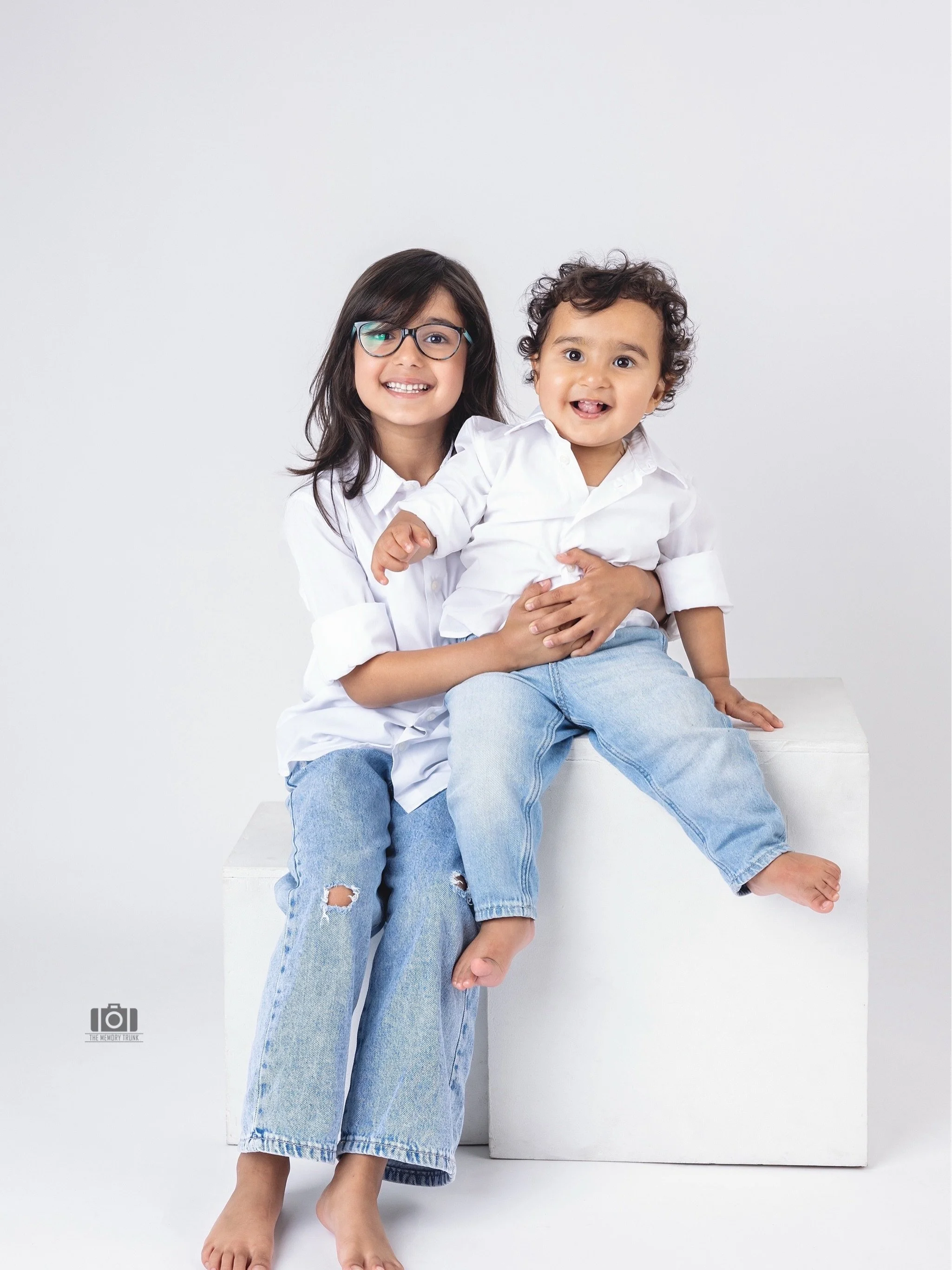 Jahaan &amp; Kainaat &mdash; two of the loveliest little humans to have in front of the camera 🤍

Had the most wonderful time capturing their smiles, mischief and sibling love ✨🫶🏼

#BabyPhotography #SiblingPhotoshoot #KidsPhotography #BabyPhotogra