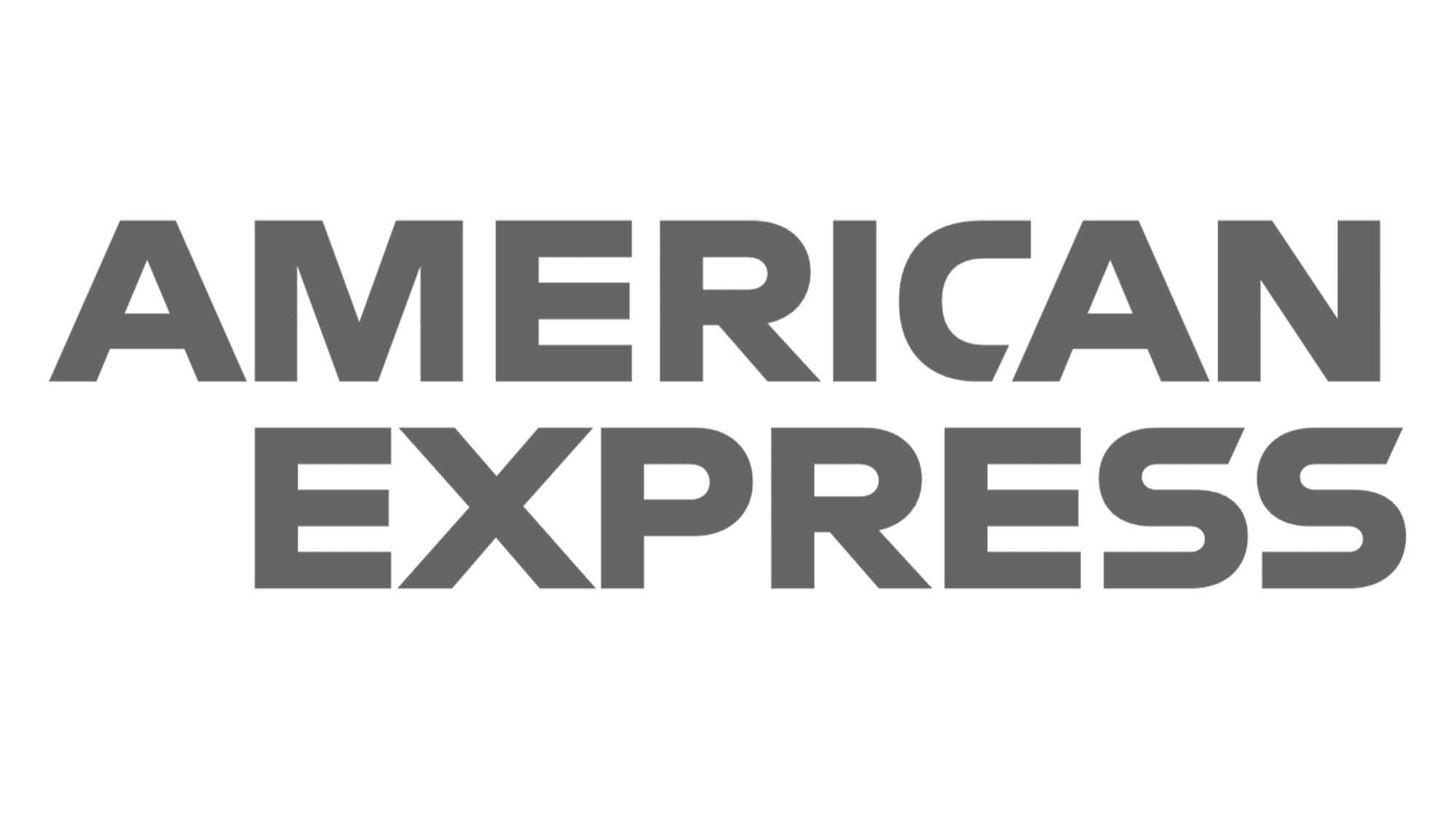 American Express logo in blue text.