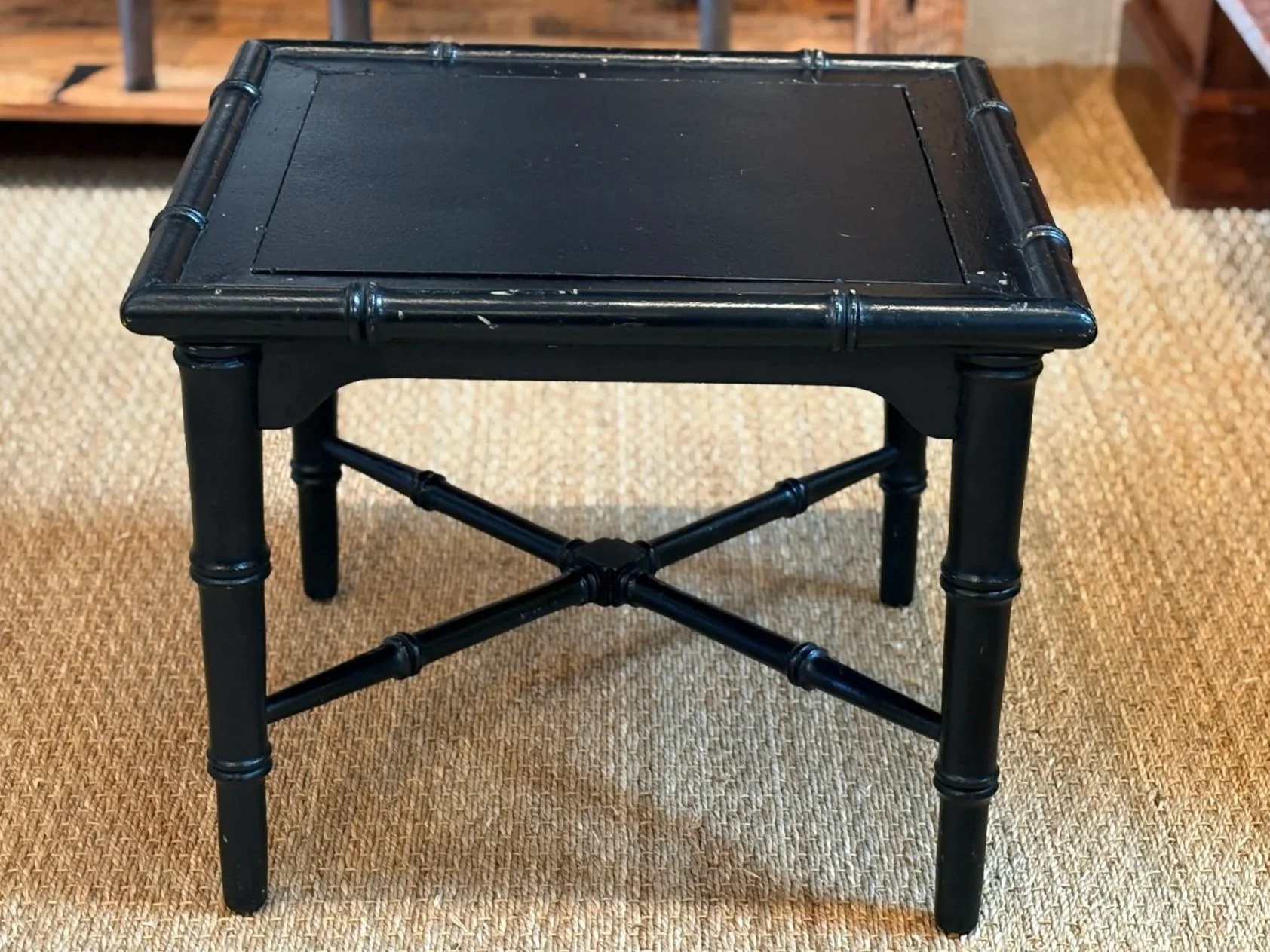 Black Table Slate Top