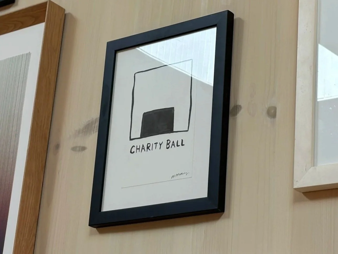 Charity Ball Ink on paper