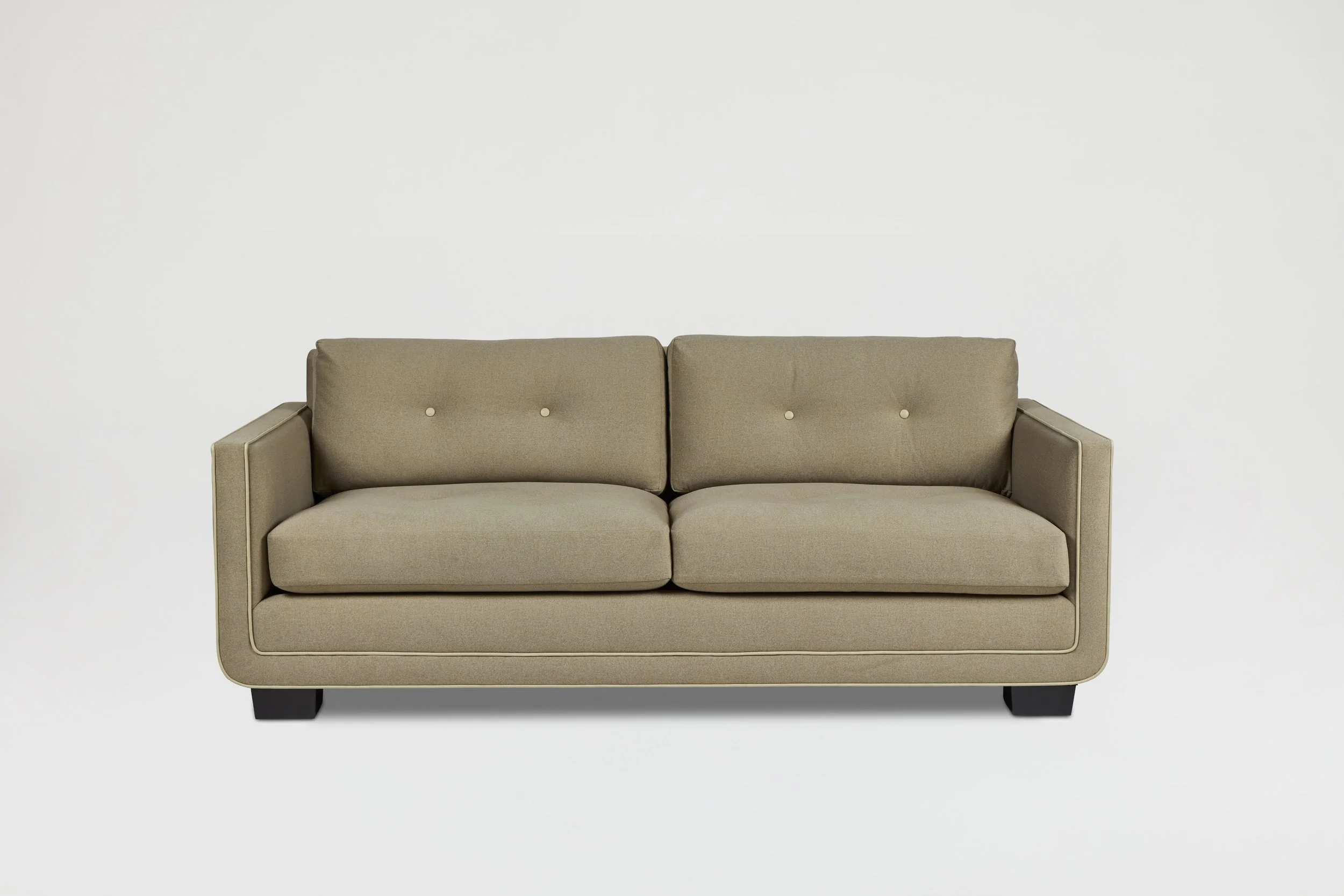 Harrison Sofa 72", Tufted Camel