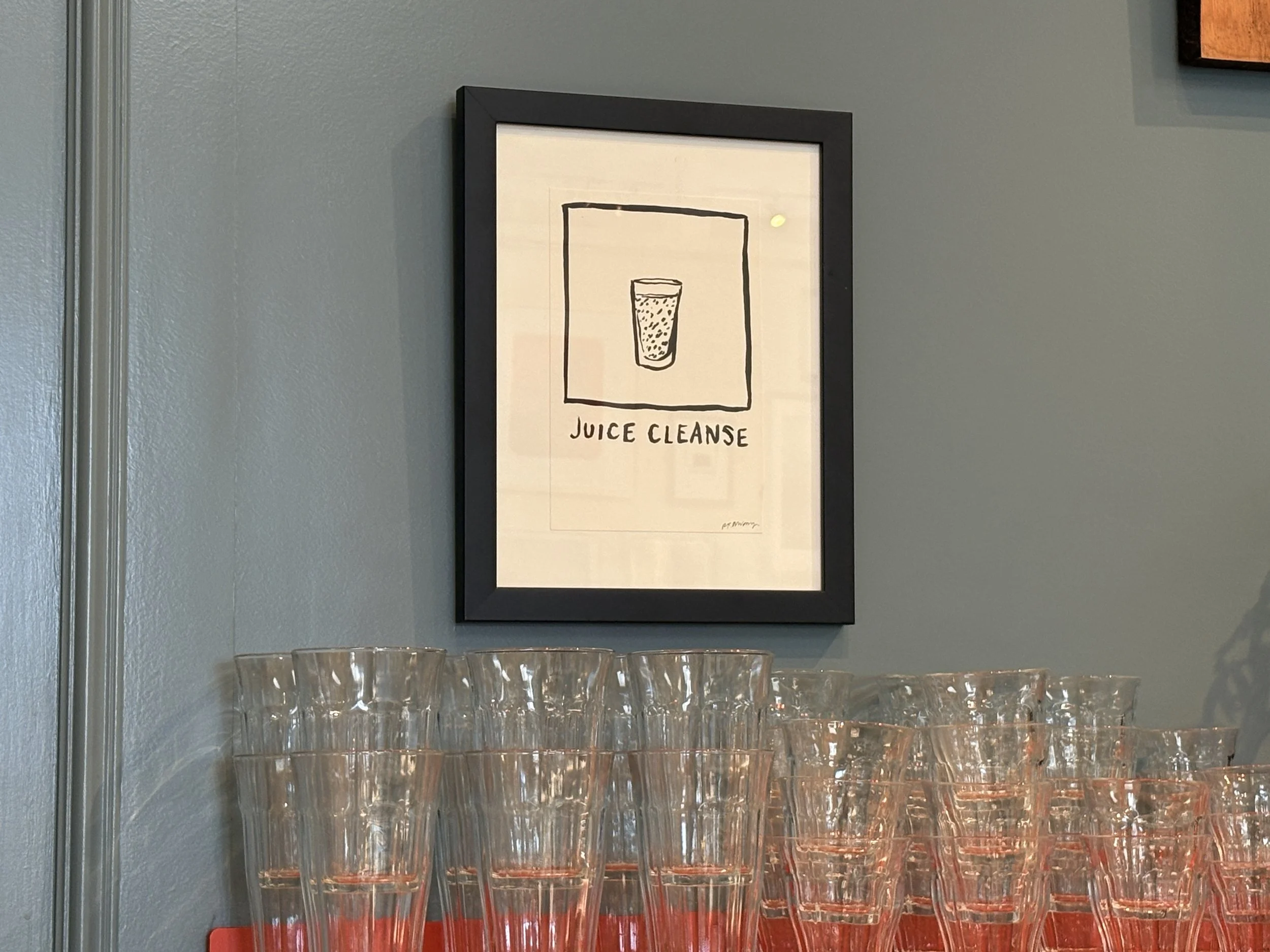 Juice Cleanse Ink on paper