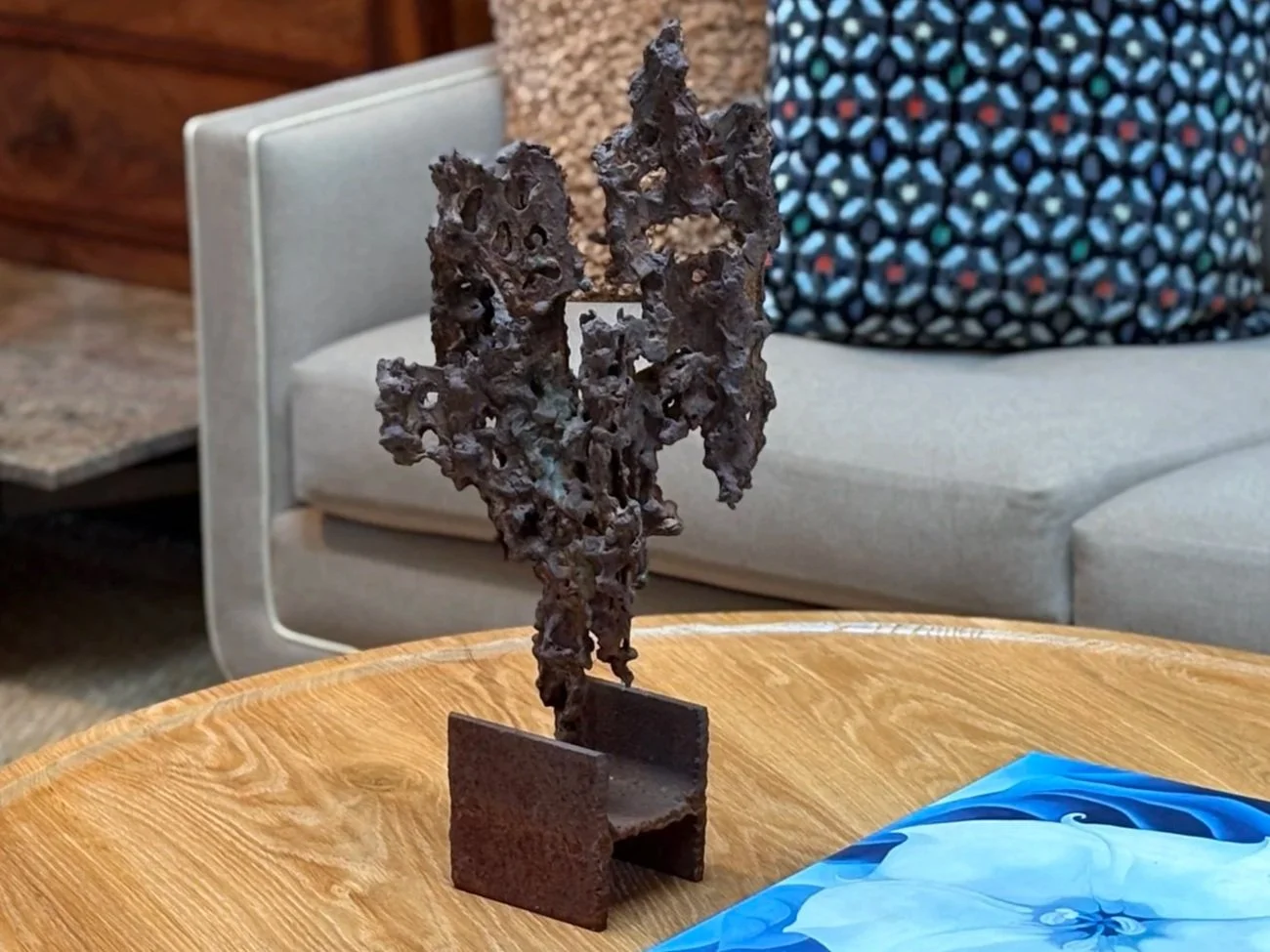 Iron coral Sculpture