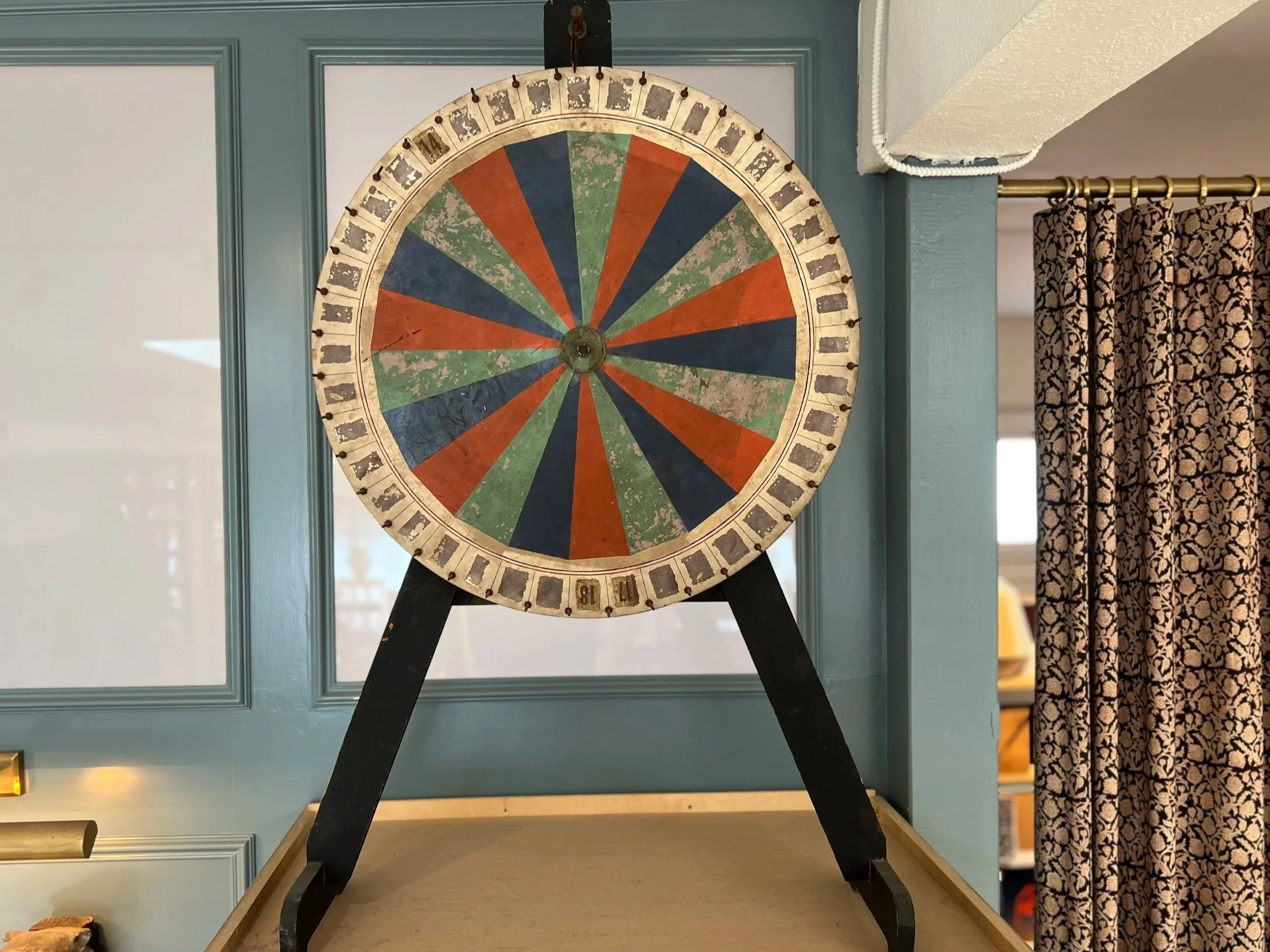Vintage Lottery Wheel