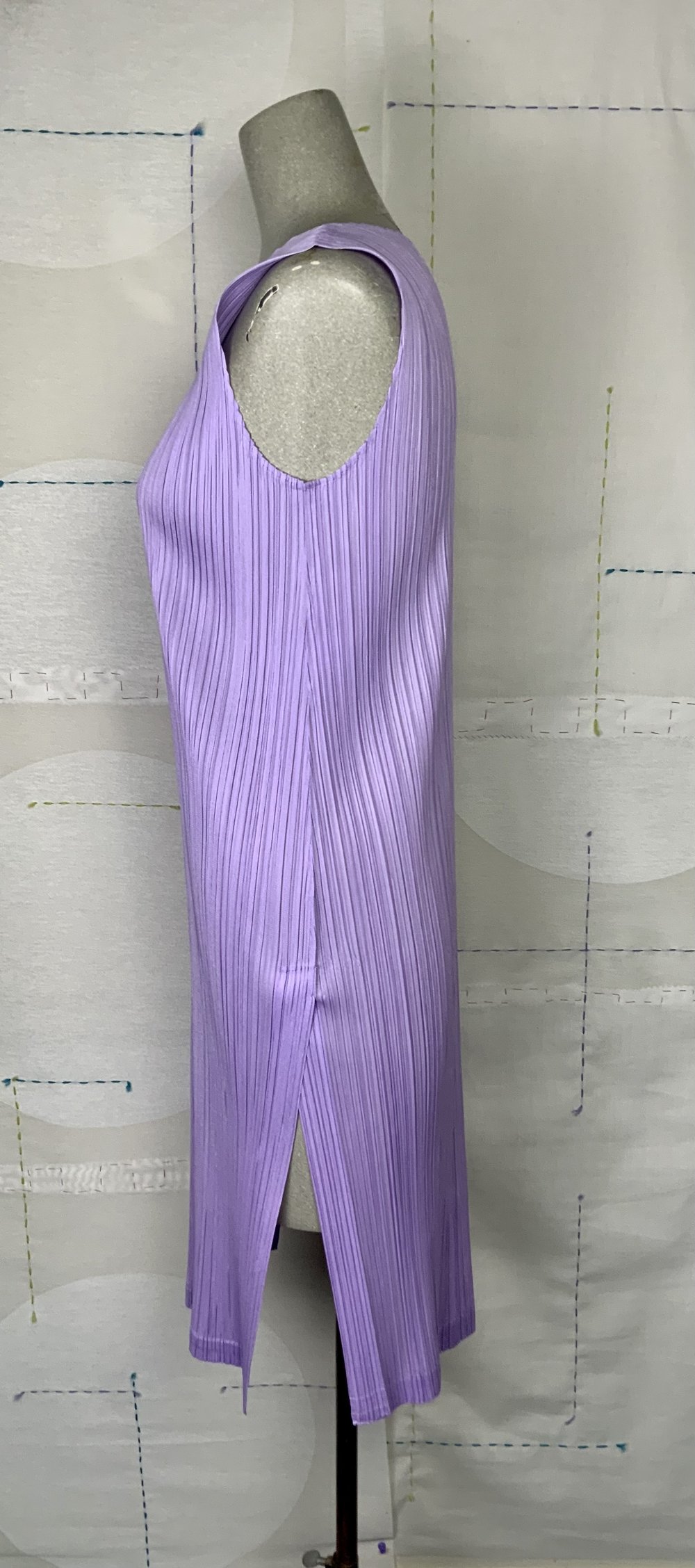Pleats Please Issey Miyake, PP36-JT133, Monthly Colors March dress, light  purple — DISH