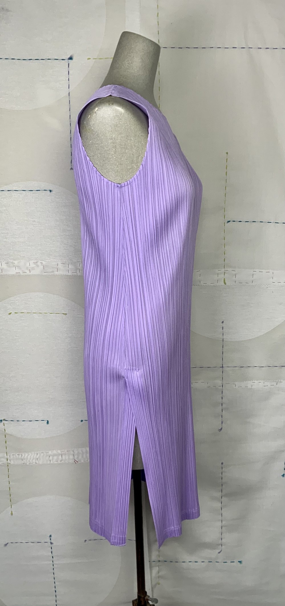 Pleats Please Issey Miyake Sleeveless Dress