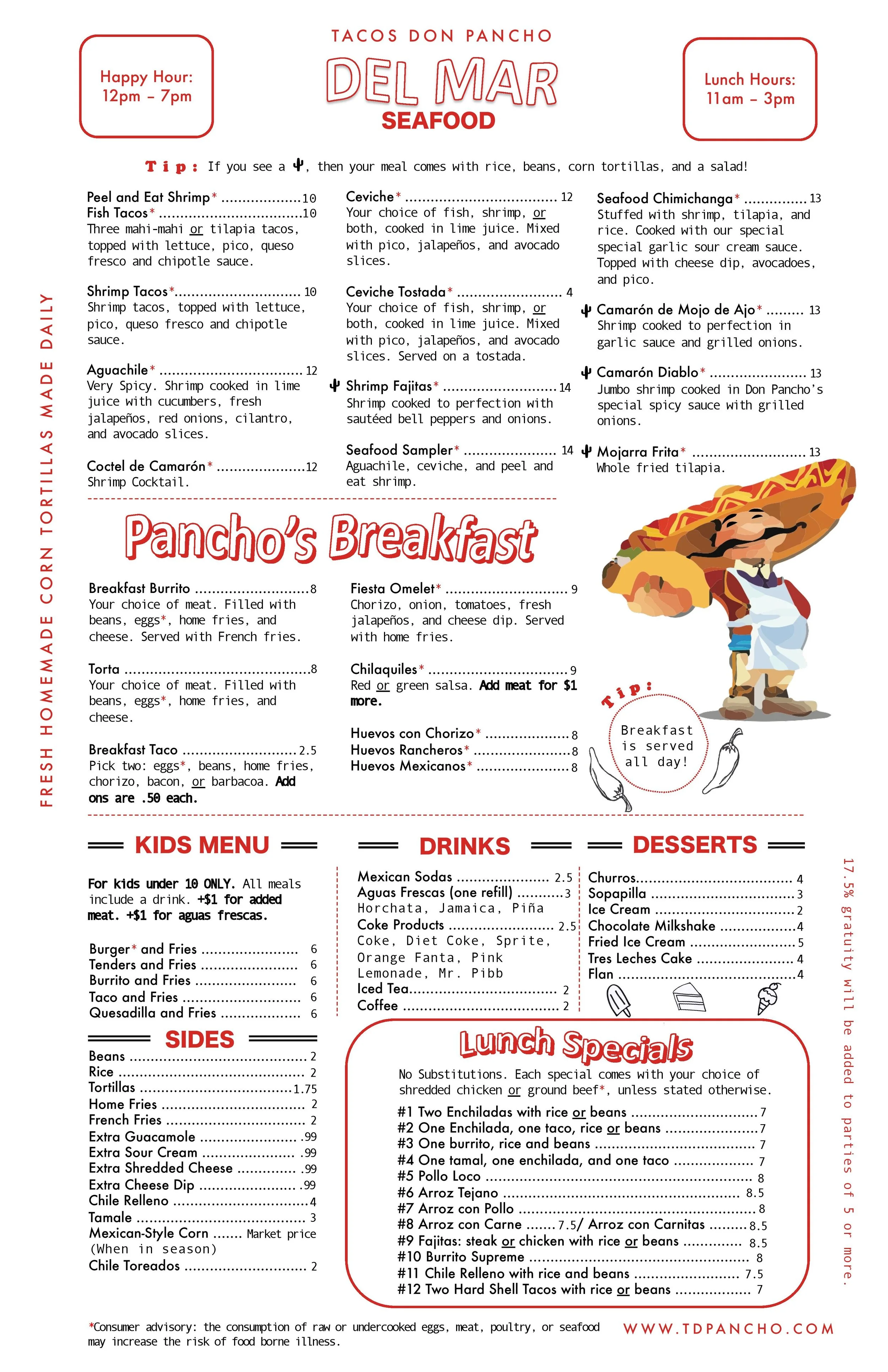 Tacos Don Pancho The Best Authentic Mexican Food In Brunswick