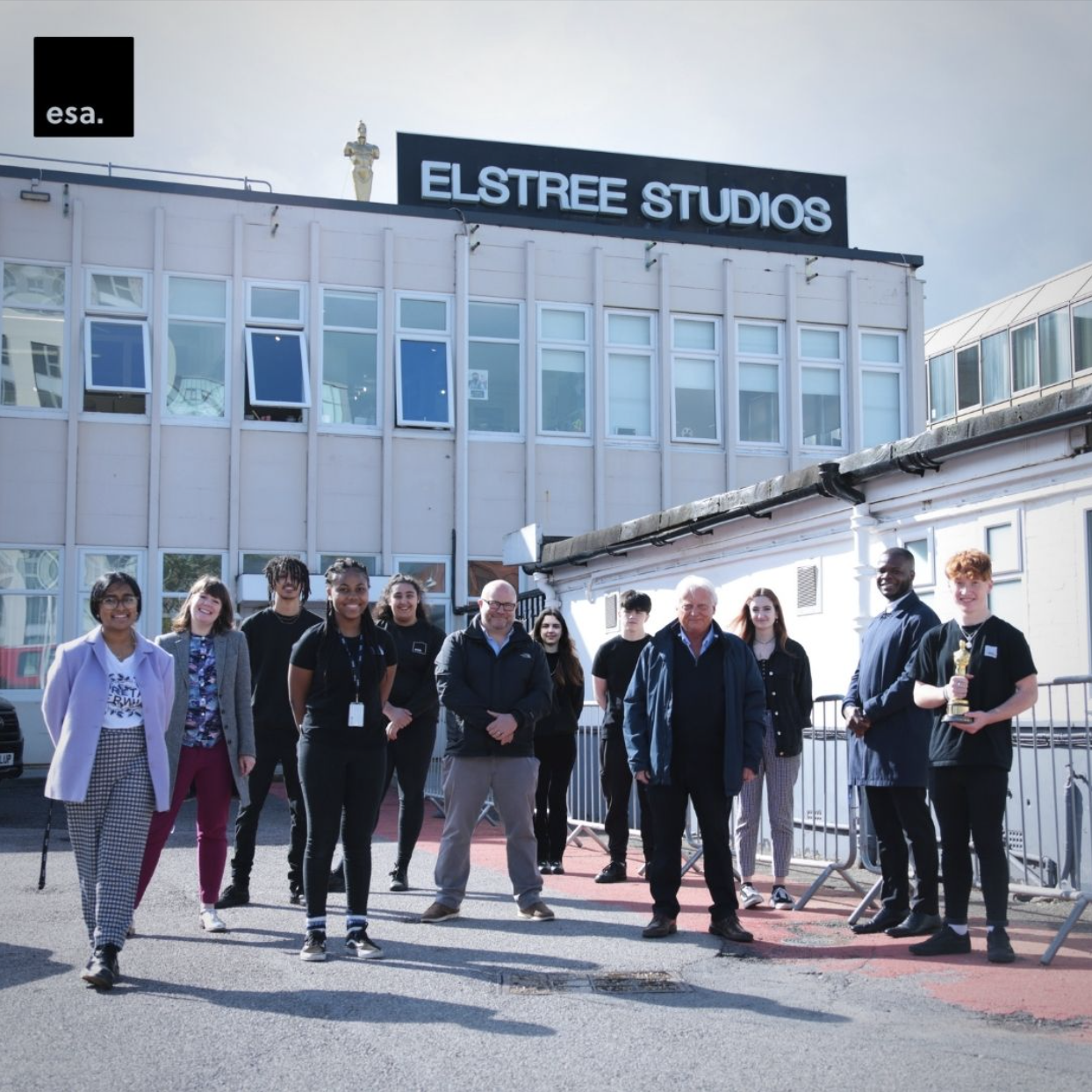 Students meet Oscar winner Gareth Ellis-Unwin