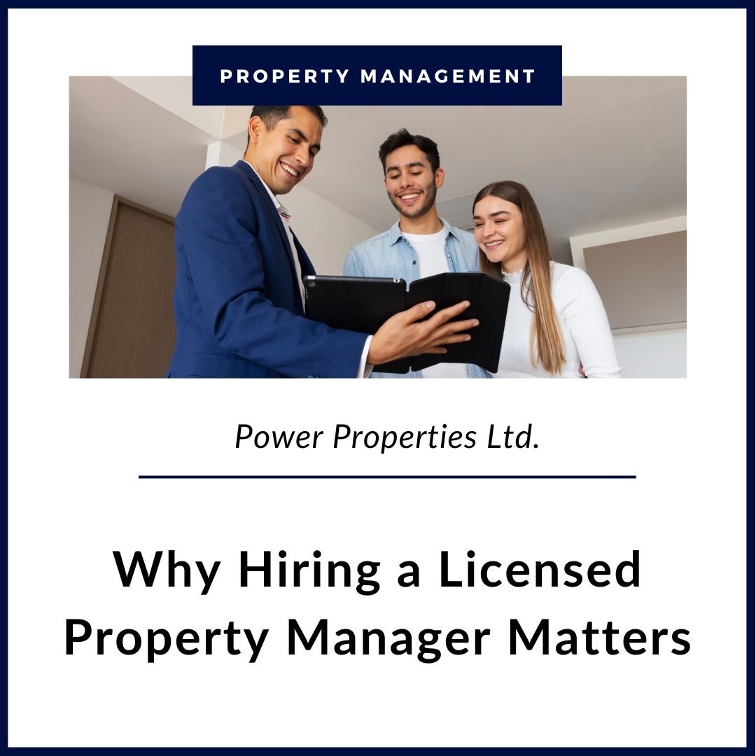 Why Hiring a Licensed Property Manager Matters
