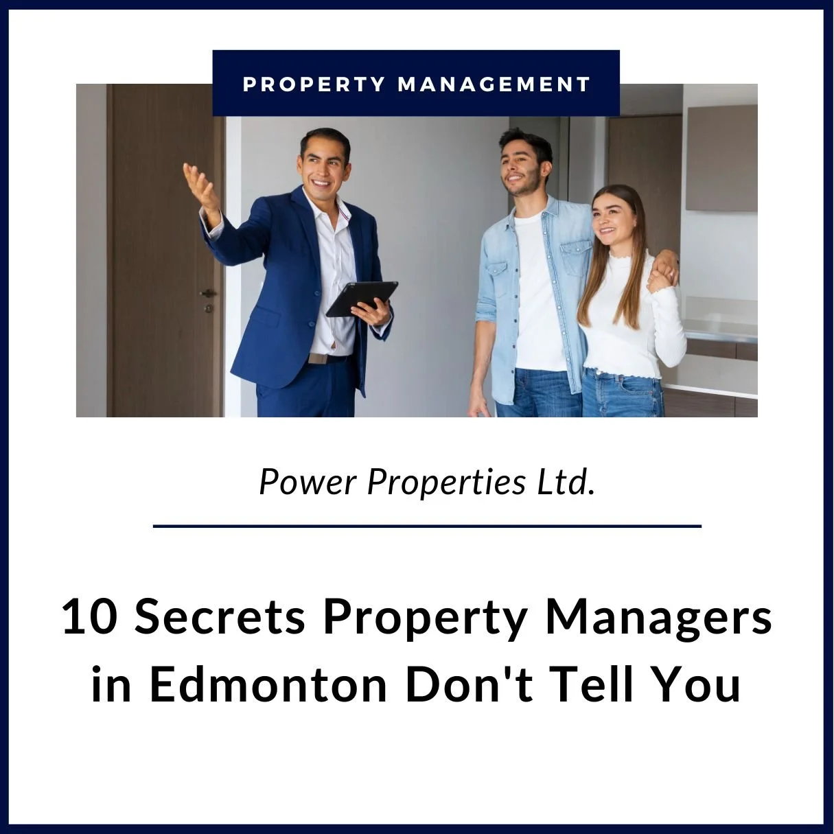 10 Secrets Property Managers in Edmonton Don't Tell You