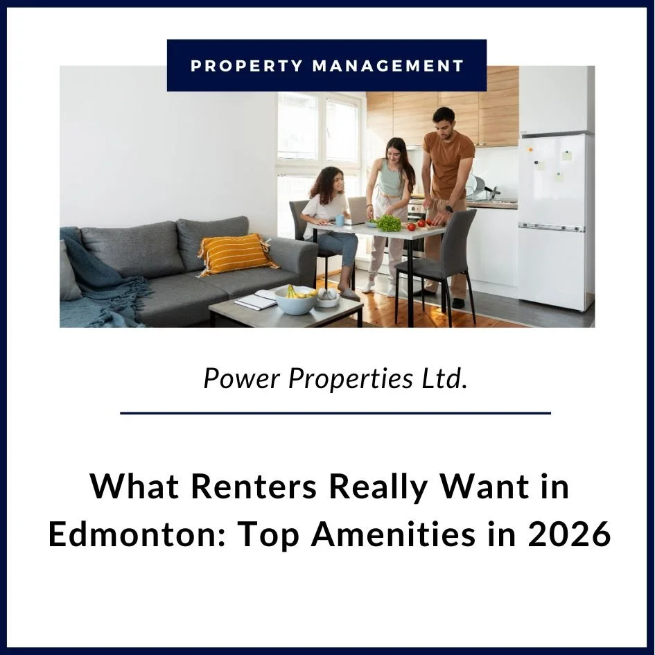 What Renters Really Want in Edmonton: Top Amenities in 2026
