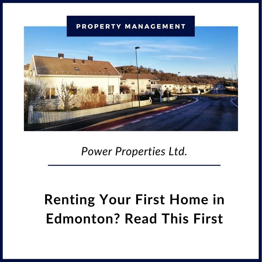Renting Your First Home in Edmonton? Read This First