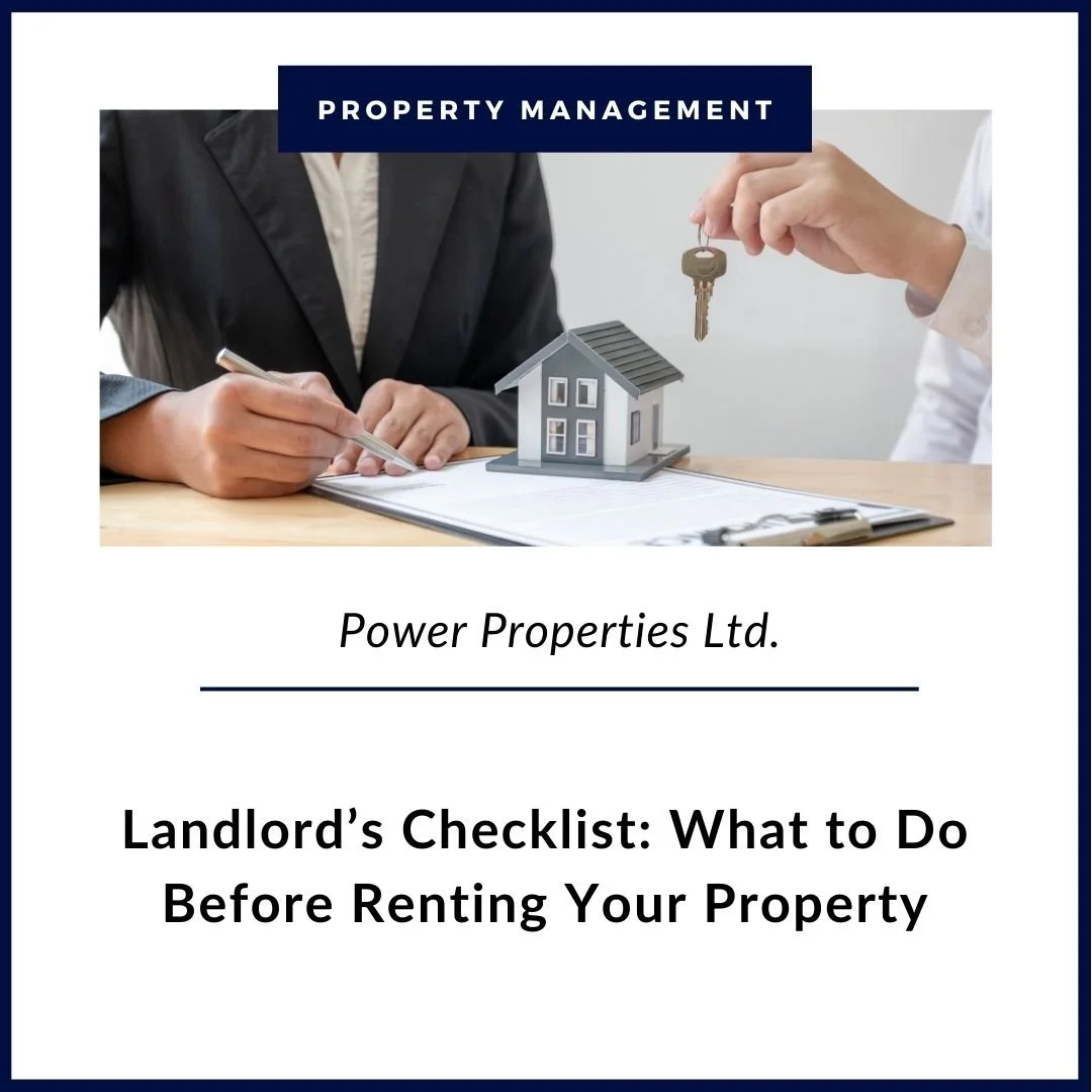 Landlord’s Checklist: What to Do Before Renting Your Property