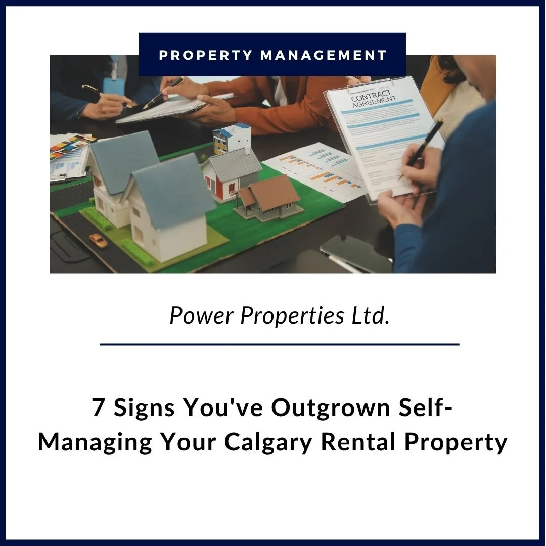 7 Signs You've Outgrown Self-Managing Your Calgary Rental Property