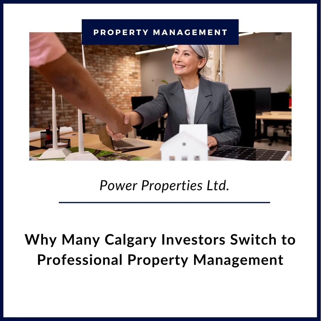 Why Many Calgary Investors Switch to Professional Property Management