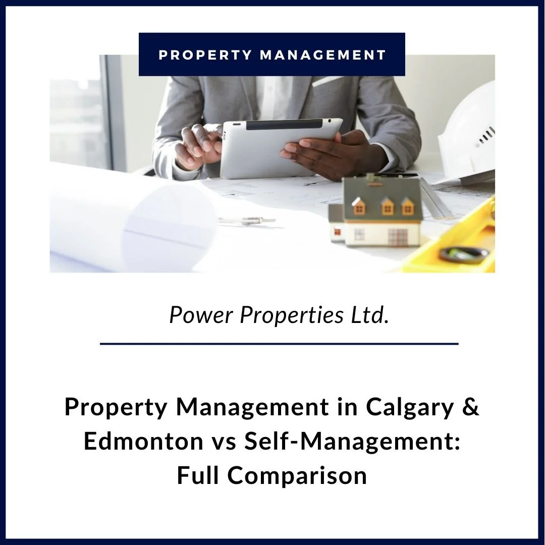 Property Management in Calgary &amp; Edmonton vs Self-Management: Full Comparison