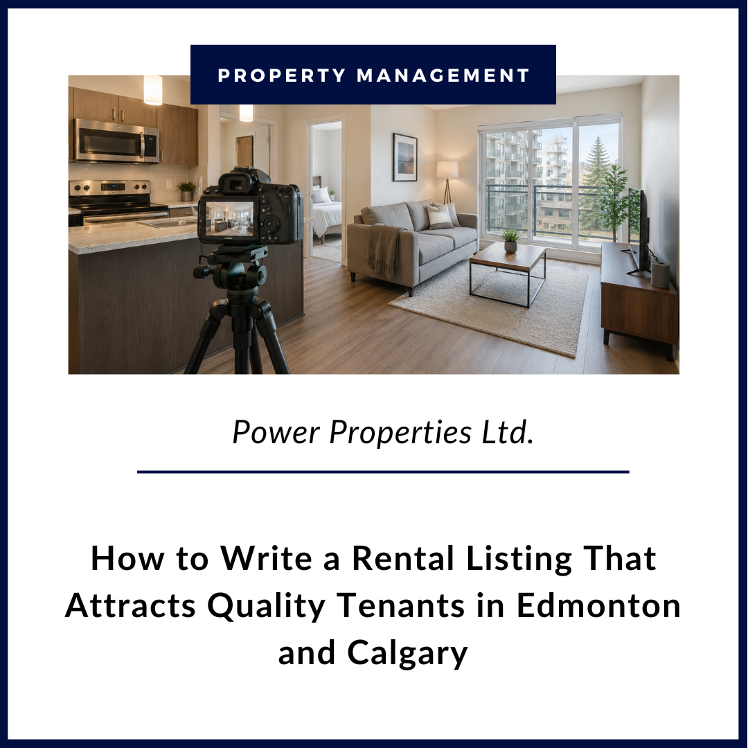 How to Write a Rental Listing That Attracts Quality Tenants in Edmonton and Calgary