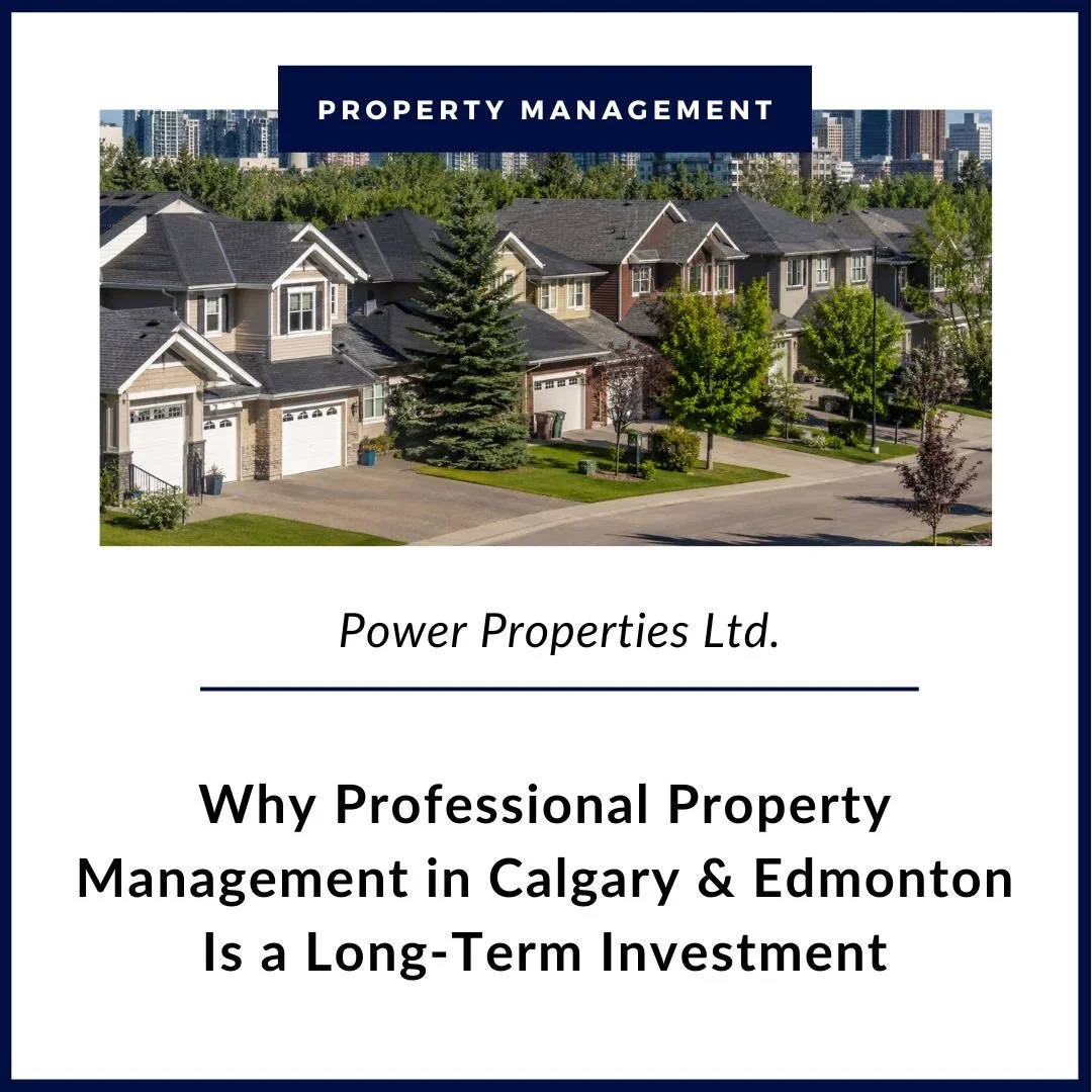 Why Professional Property Management in Calgary &amp; Edmonton Is a Long-Term Investment
