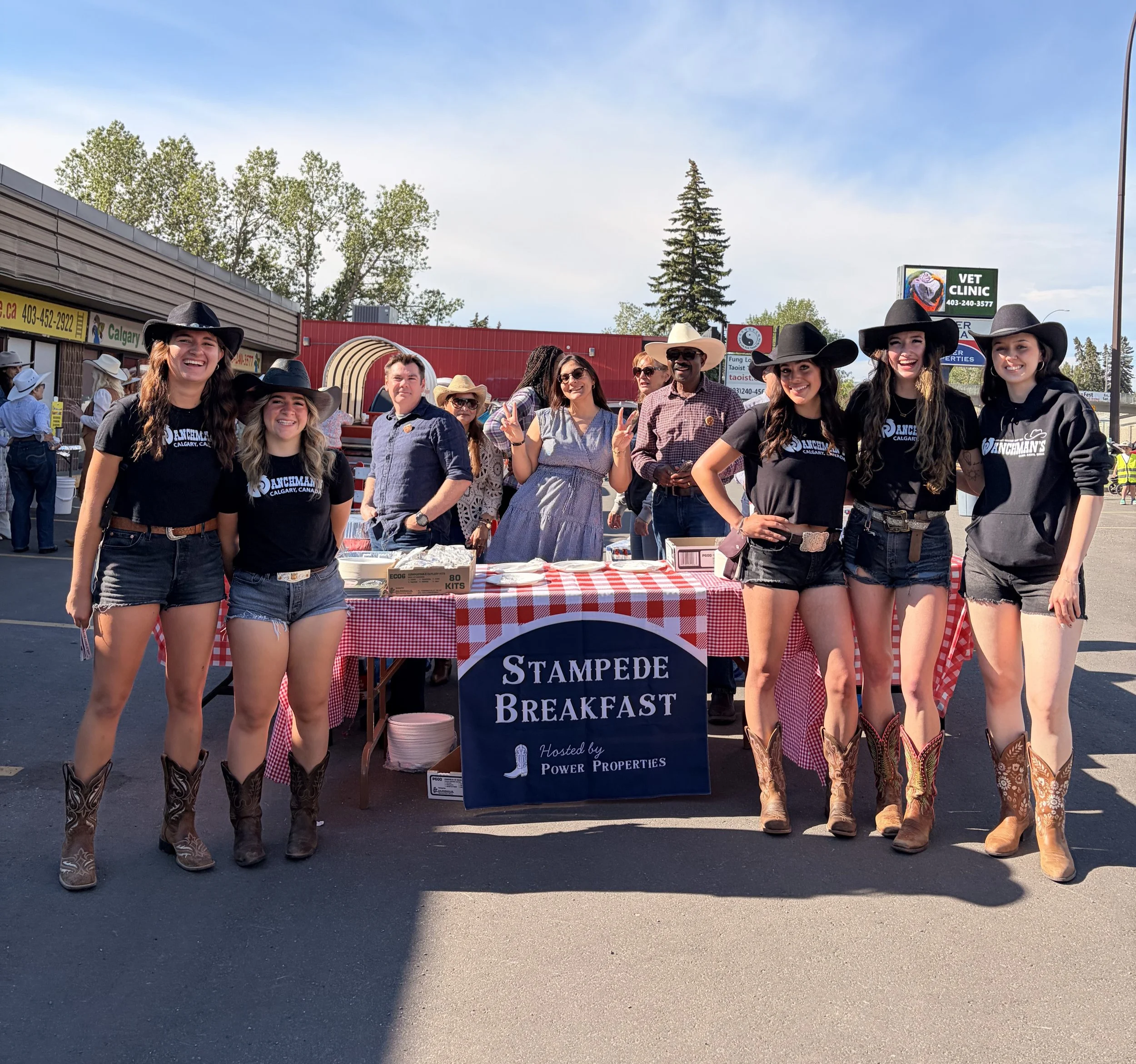 07/08/26 Power Properties 5th Stampede Breakfast in support of Make-A-Wish Southern Alberta & Ronald McDonald House Charities