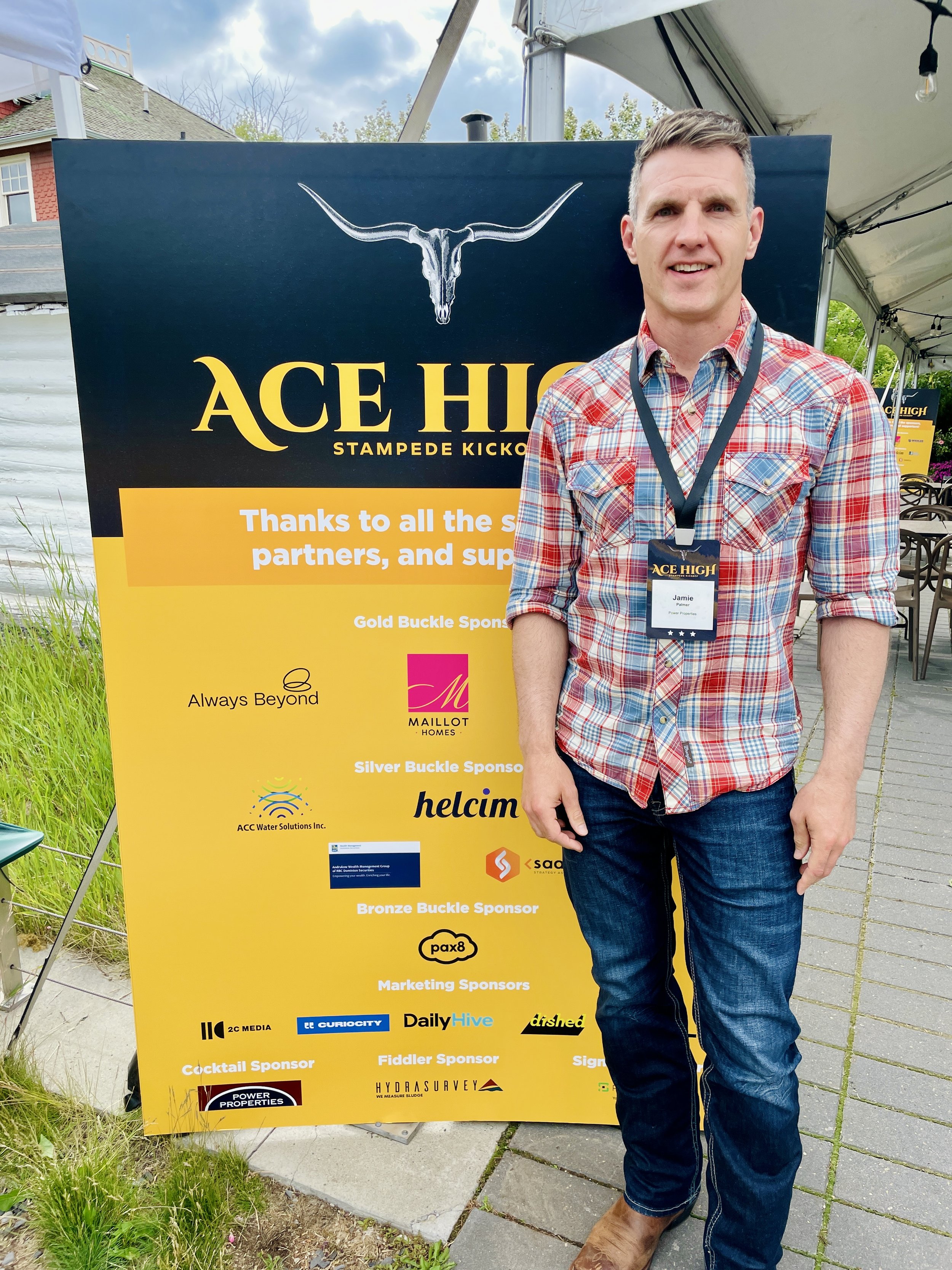 05/07/25 Power Properties at the Ace High Stampede Kickoff, proud Cocktail Sponsor supporting Trellis Society