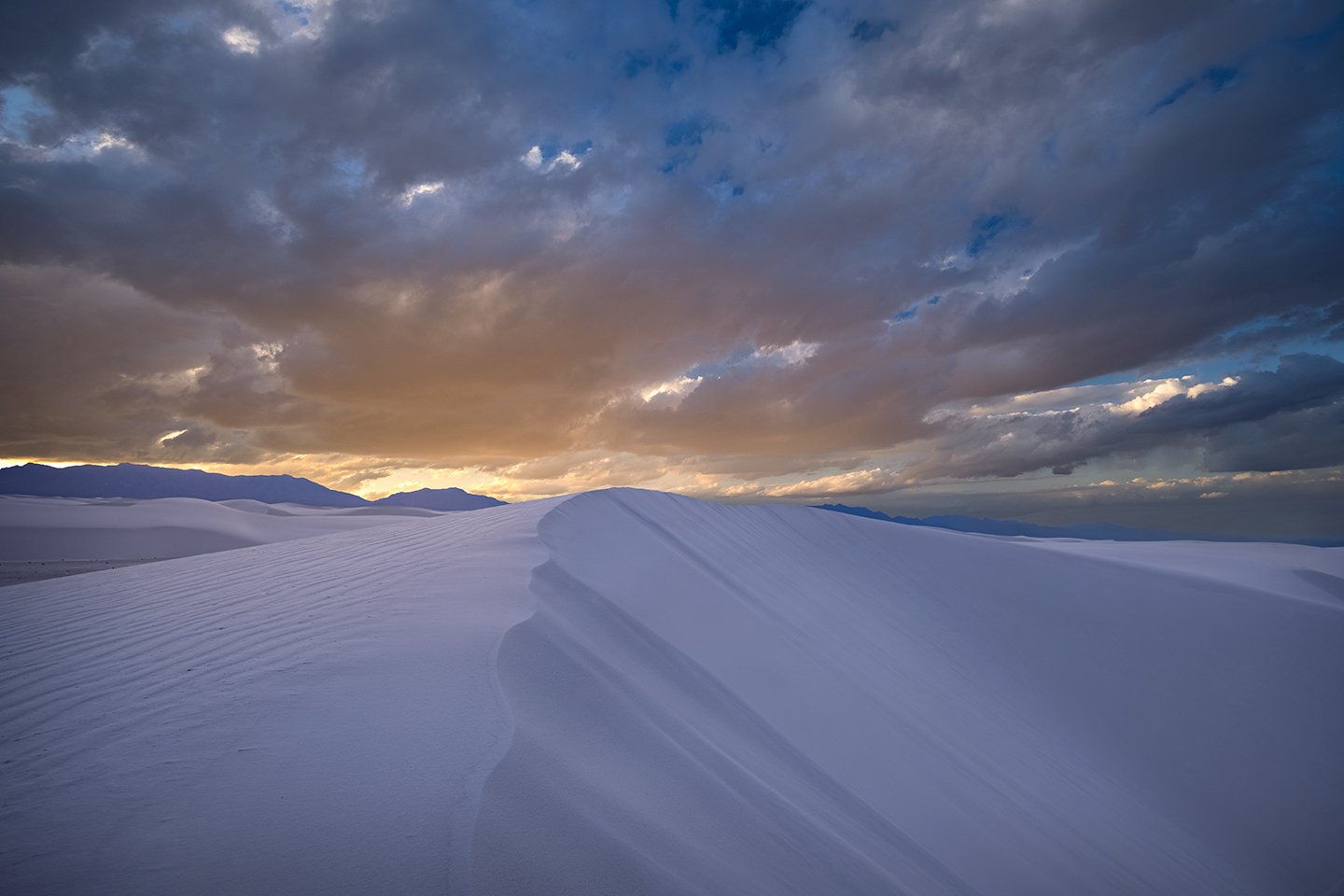 Sunset 2 at White Sand Dunes Natl Park, NM — American Nomad