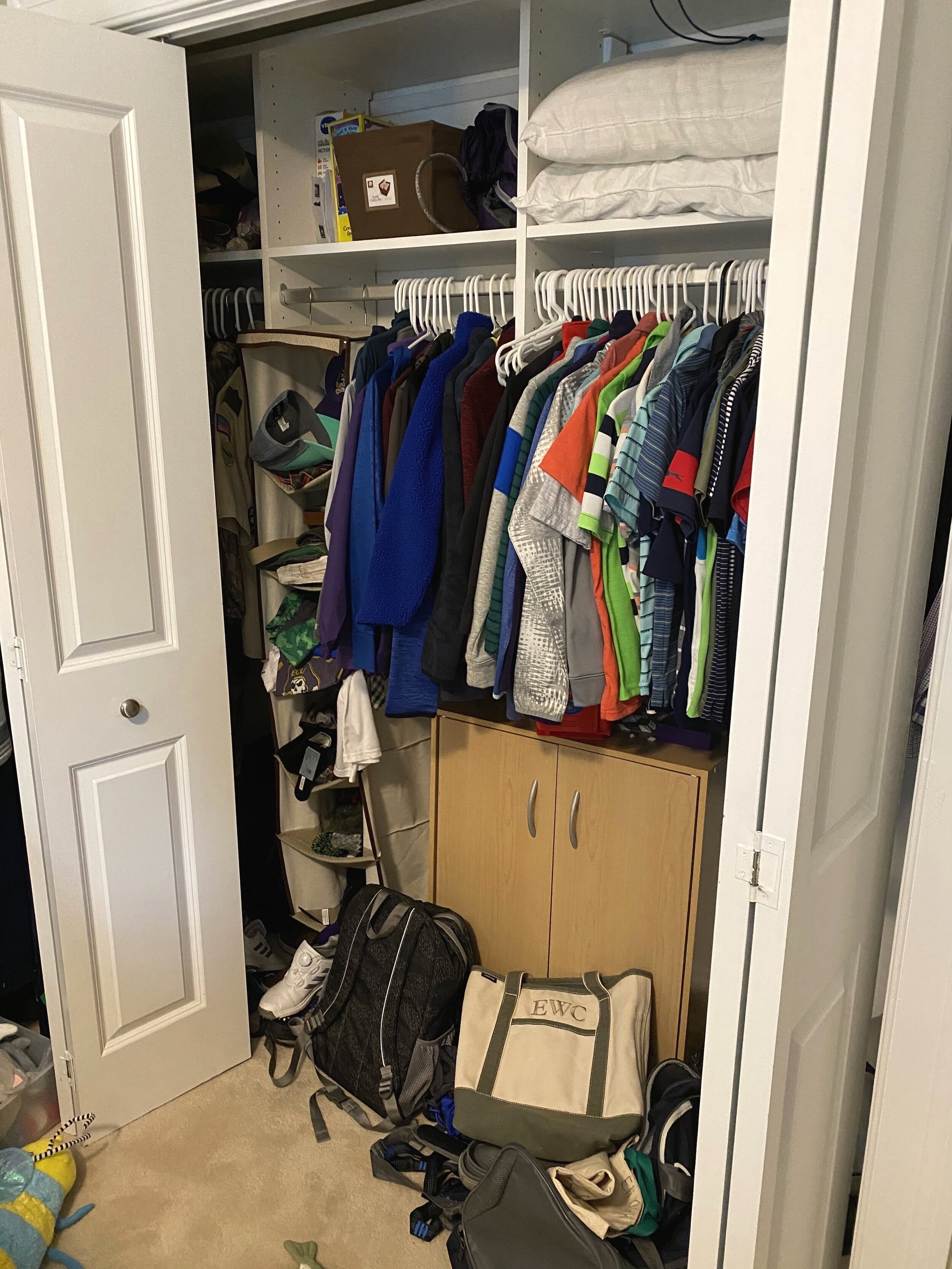 Child's Closet - BEFORE