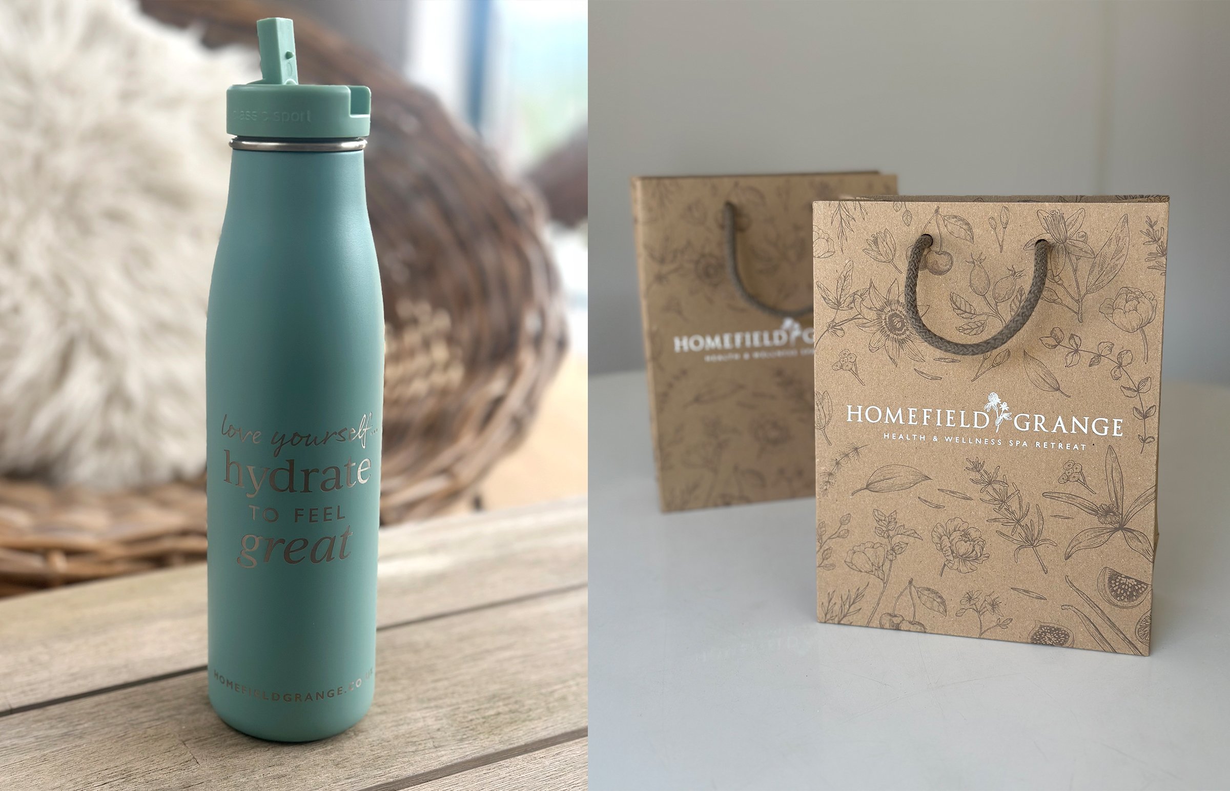 Homefield Grange printed collateral