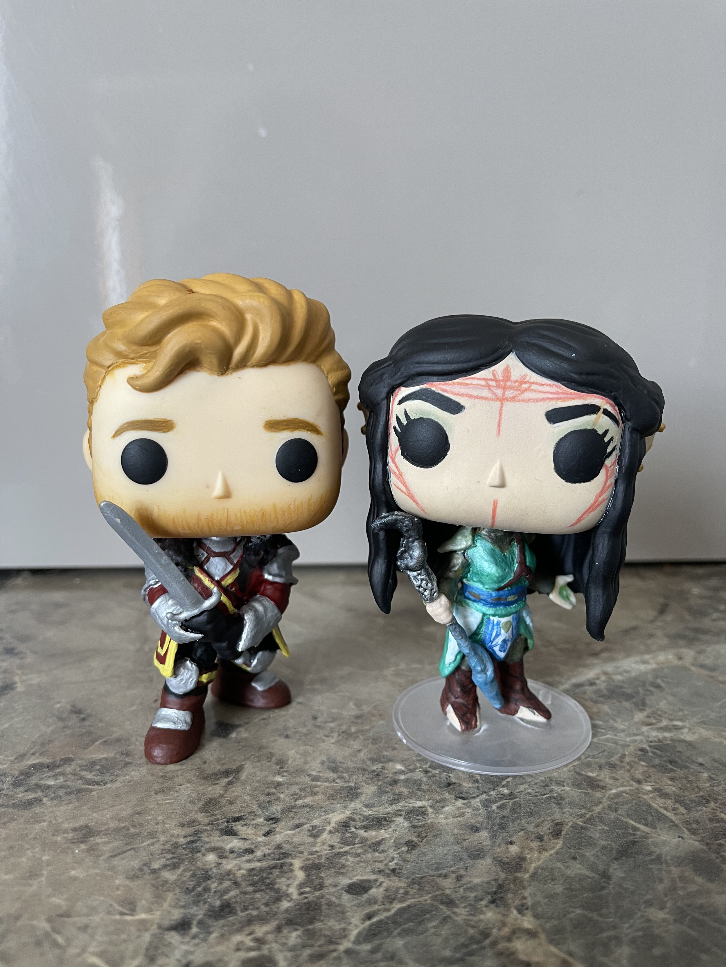 Cullen Rutherford & Aellyce Lavellan (from Dragon Age: Inquisition)