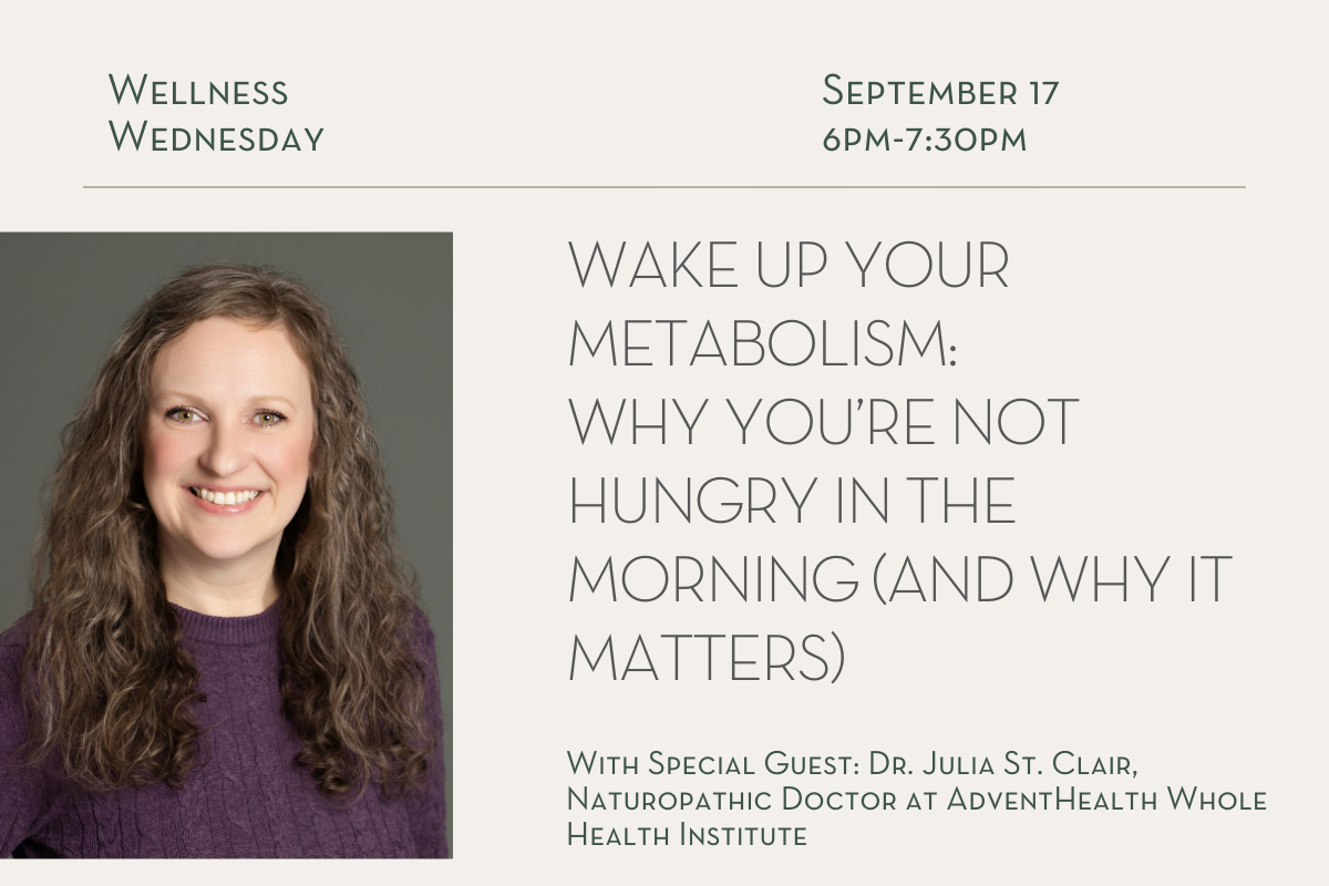 Wellness Wednesday: Wake Up Your Metabolism: Why You’re Not Hungry in the Morning (and Why It Matters)