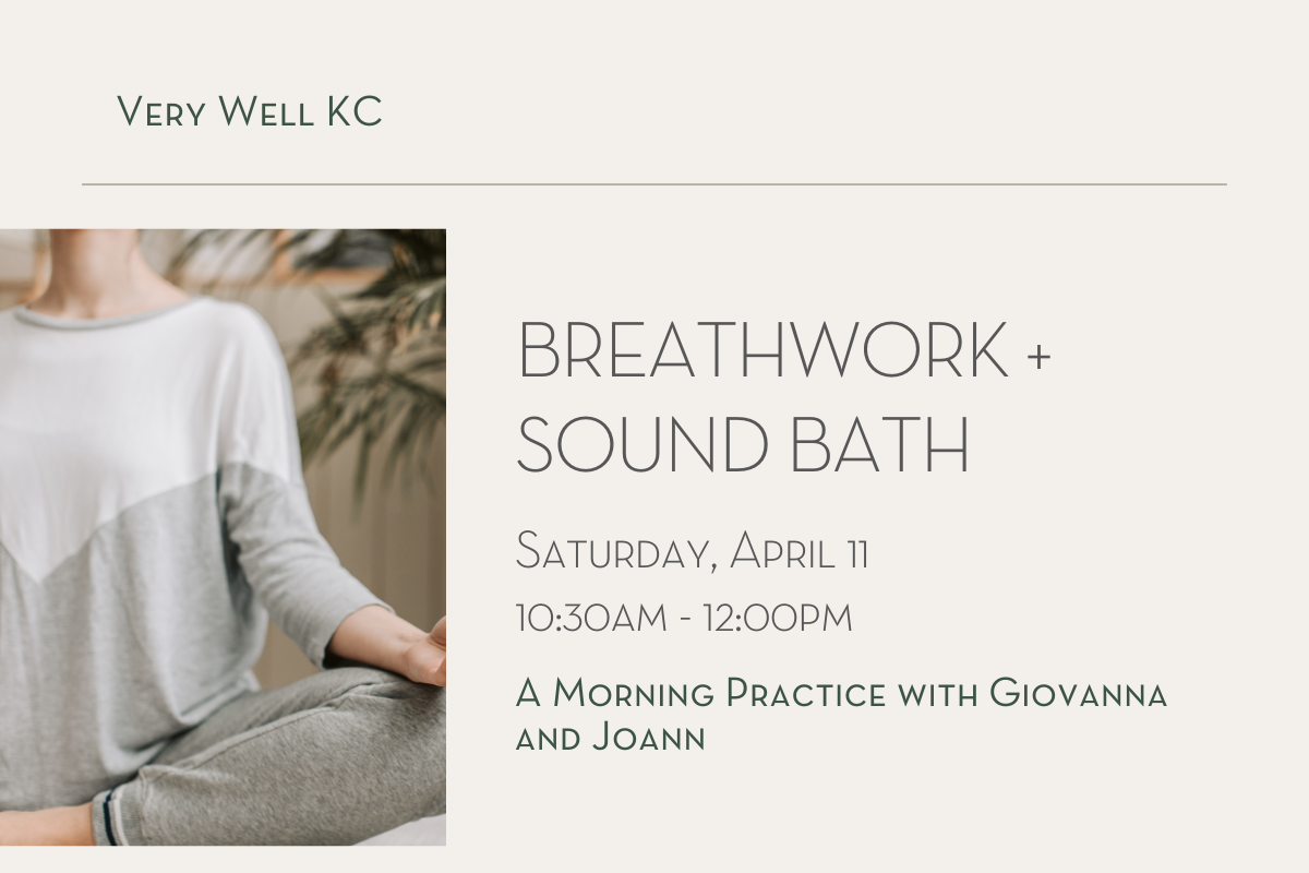 Breathwork + Sound Bath: A Morning Practice with Giovanna and Joann
