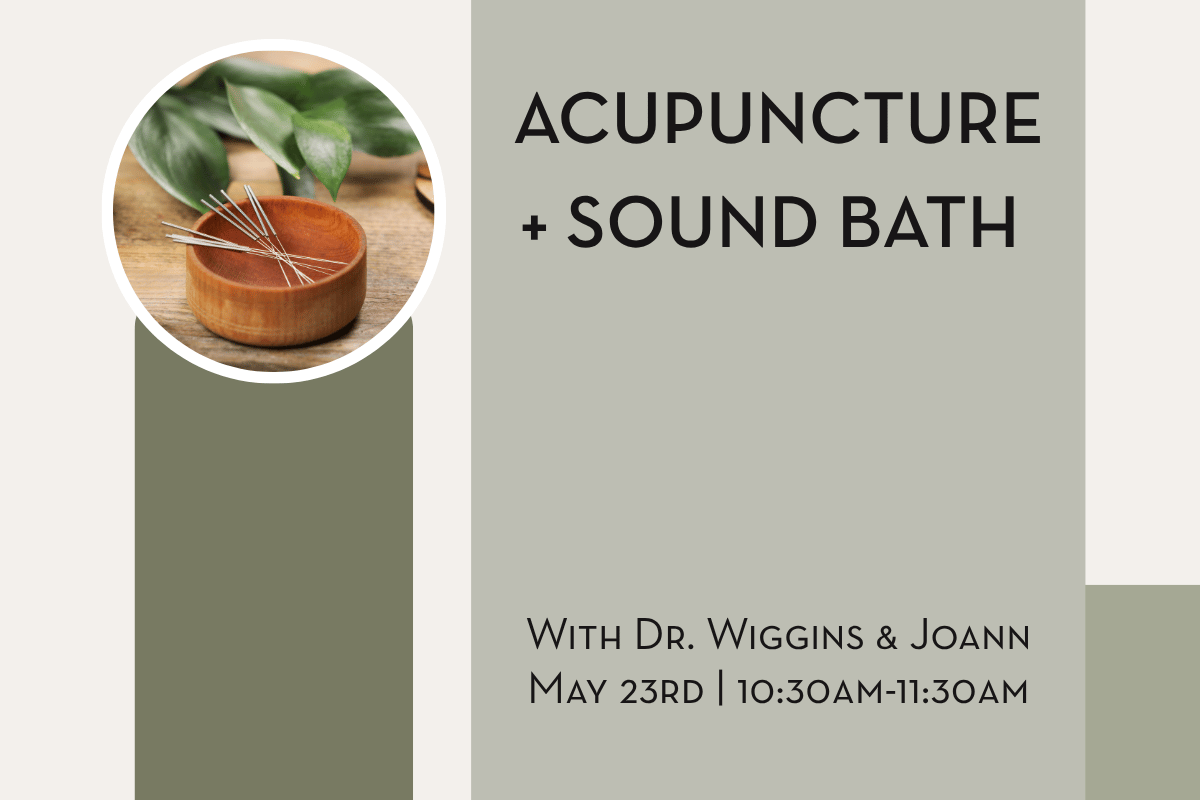 Acupuncture + Sound Bath Gathering