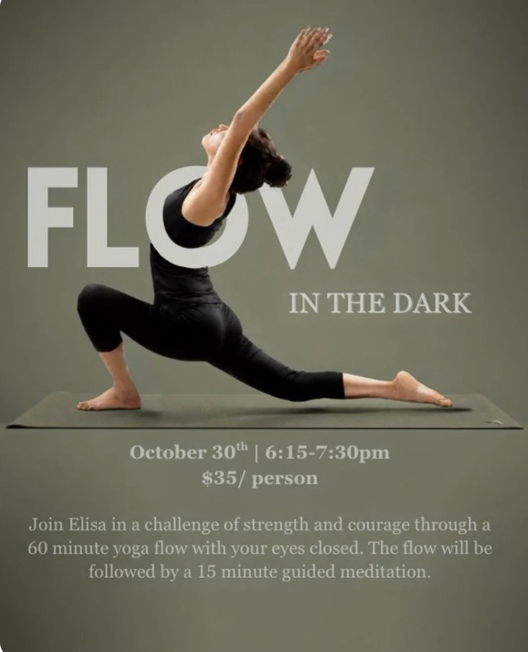 Flow in the Dark