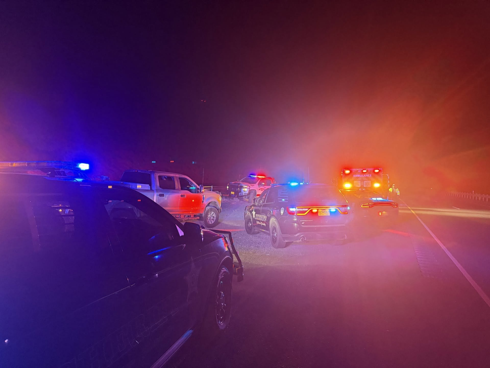Wrong-way driver strikes Gilliam County patrol vehicle on I-84; two arrested for DUII