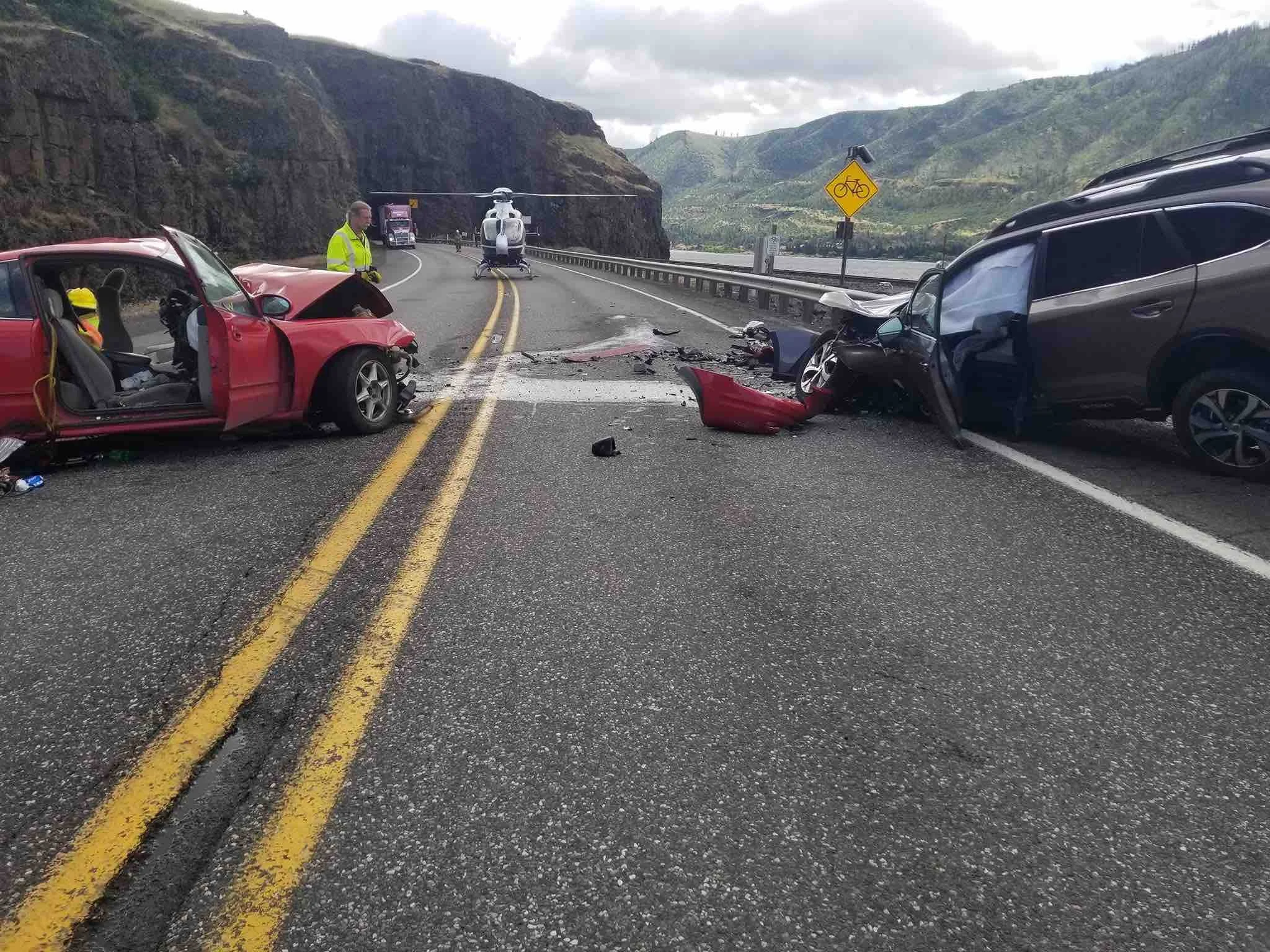 Headon Collision Results in Fatality on SR14 — Columbia Community