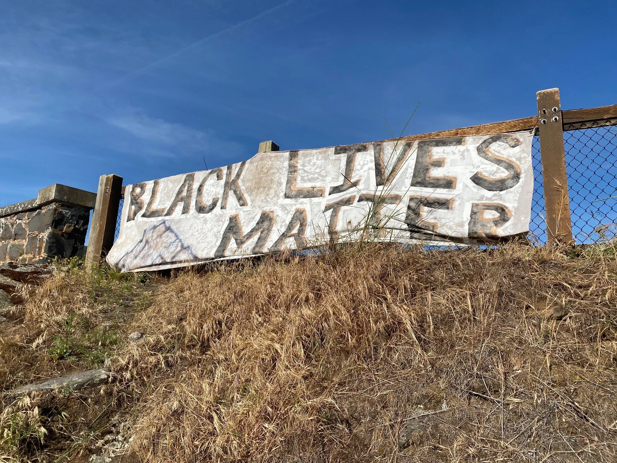 BLM banners go up throughout Gorge 