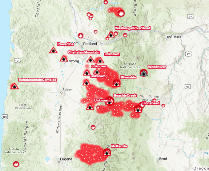 Wasco Sheriff asks for extreme caution in midst of fires — Columbia