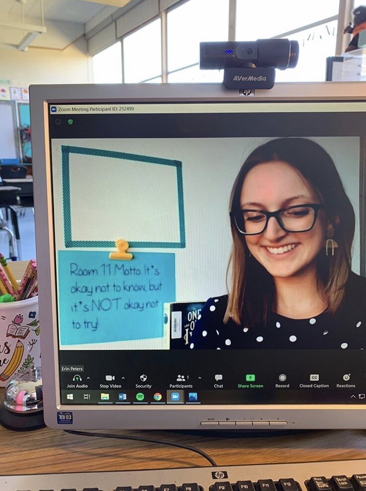 The first day of school looks a little different this year