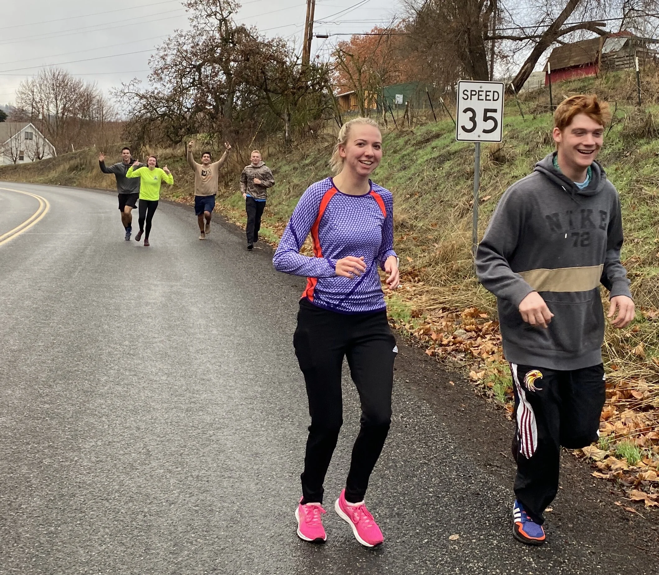 Holidays Bring Friend-Inspired TD Fun Run