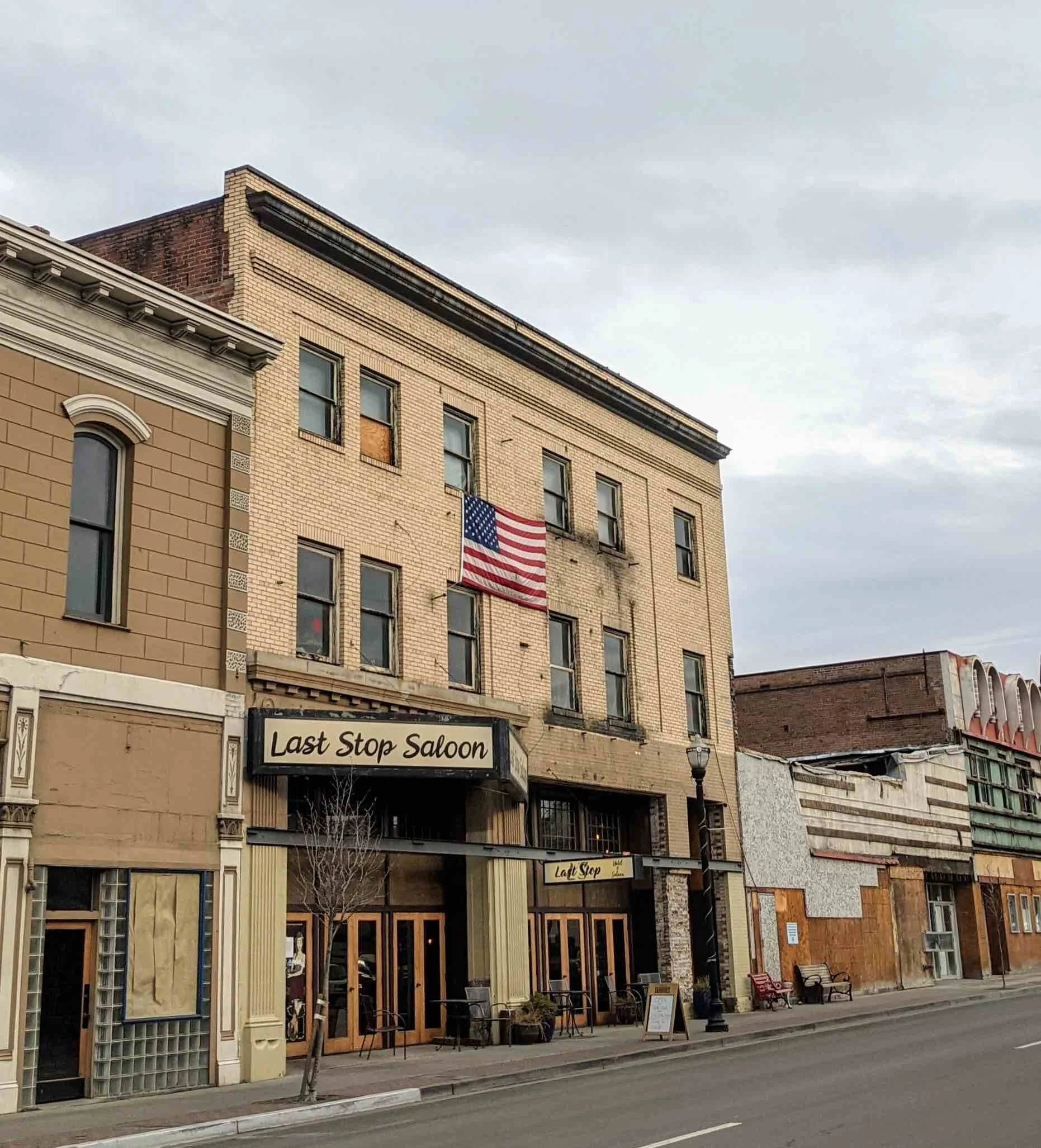 Pictured: Last Stop Saloon in downtown The Dalles.