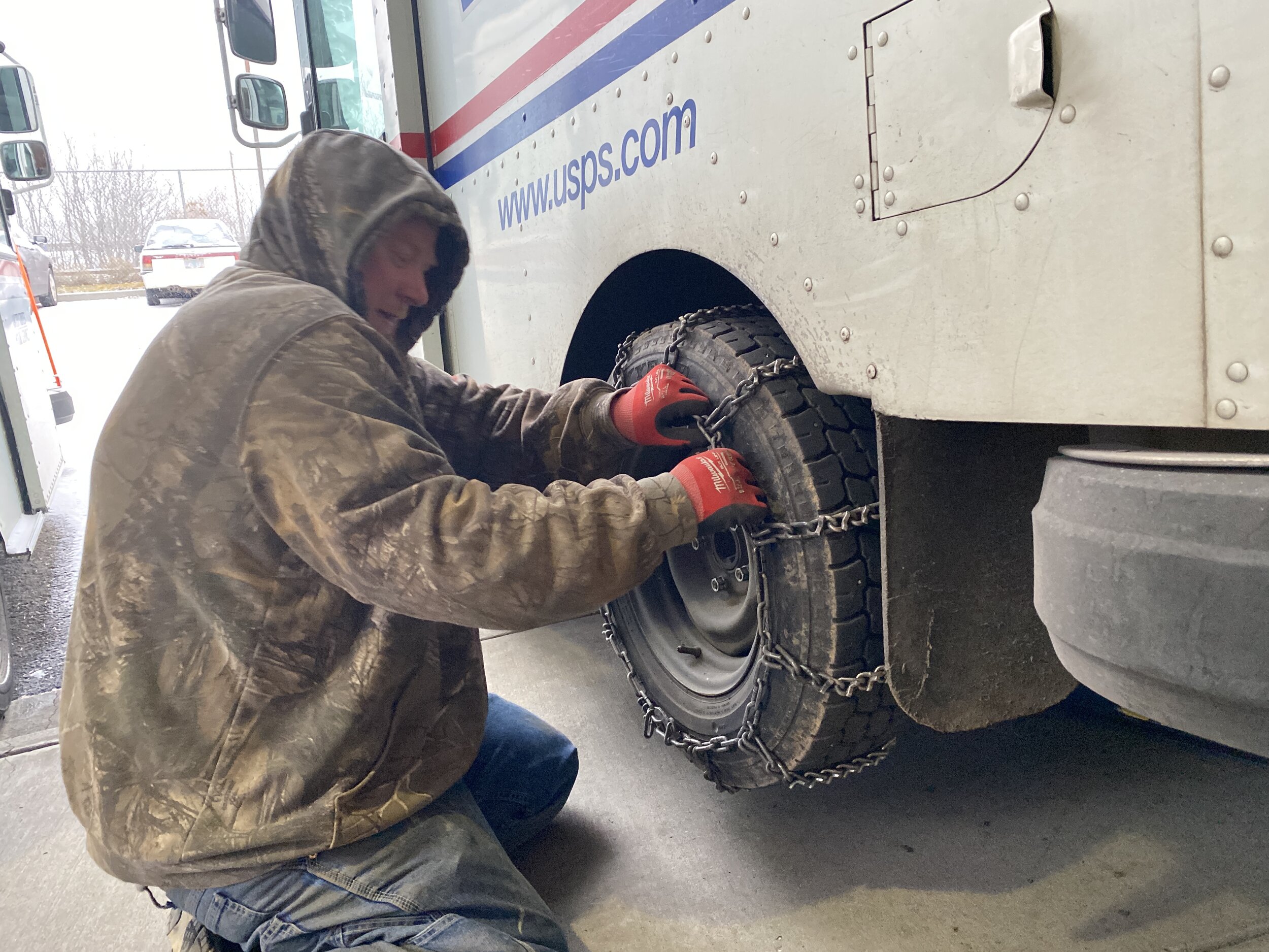 Winter's work comes fast with storm this morning