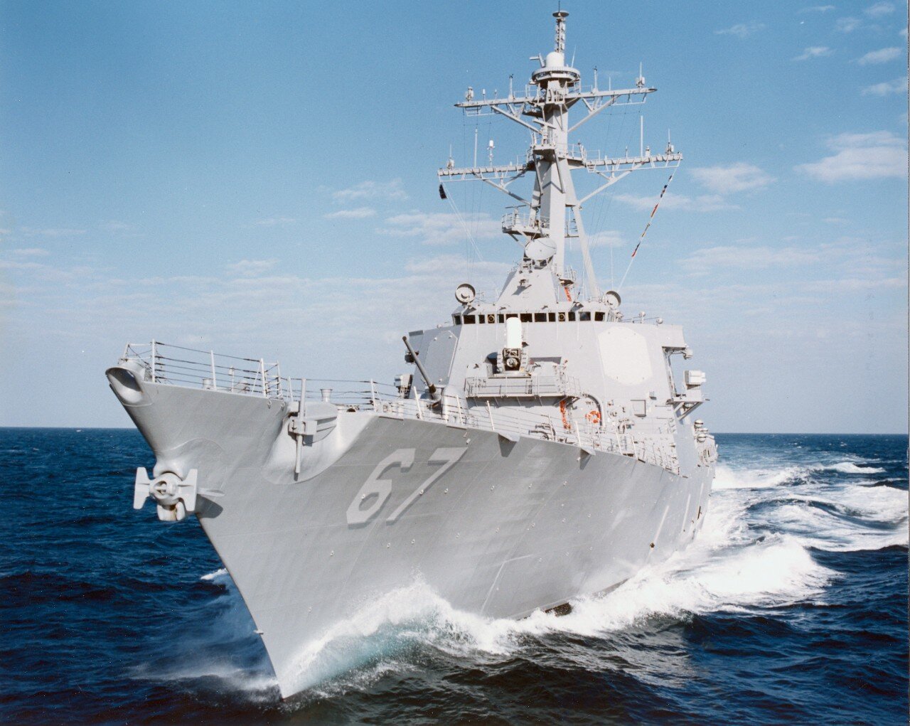 USS Cole - the ship Shaughnessy and Warlitner served on.