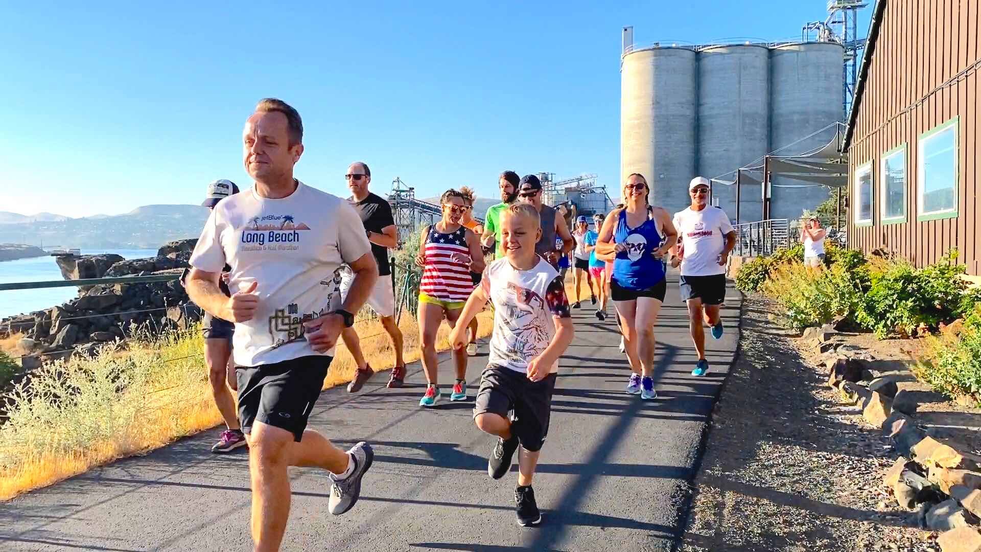 Runners take off at the 4th of July 'Rocket Run'