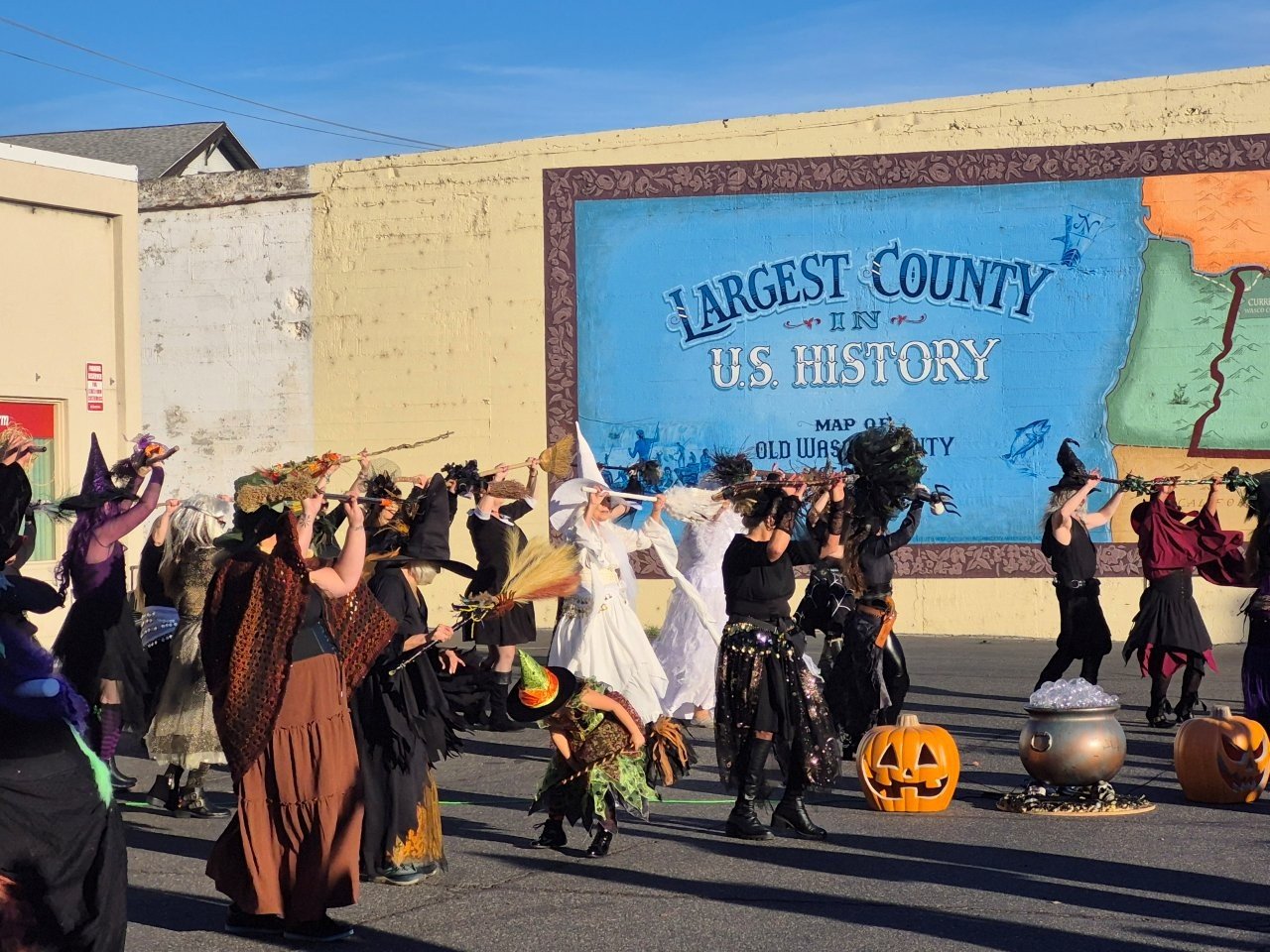 Witches cast a spell on downtown The Dalles