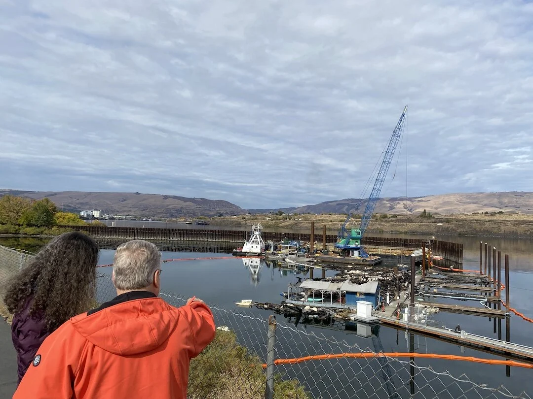 TD Marina Cleanup in full swing; completion expected by Saturday, Oct. 16