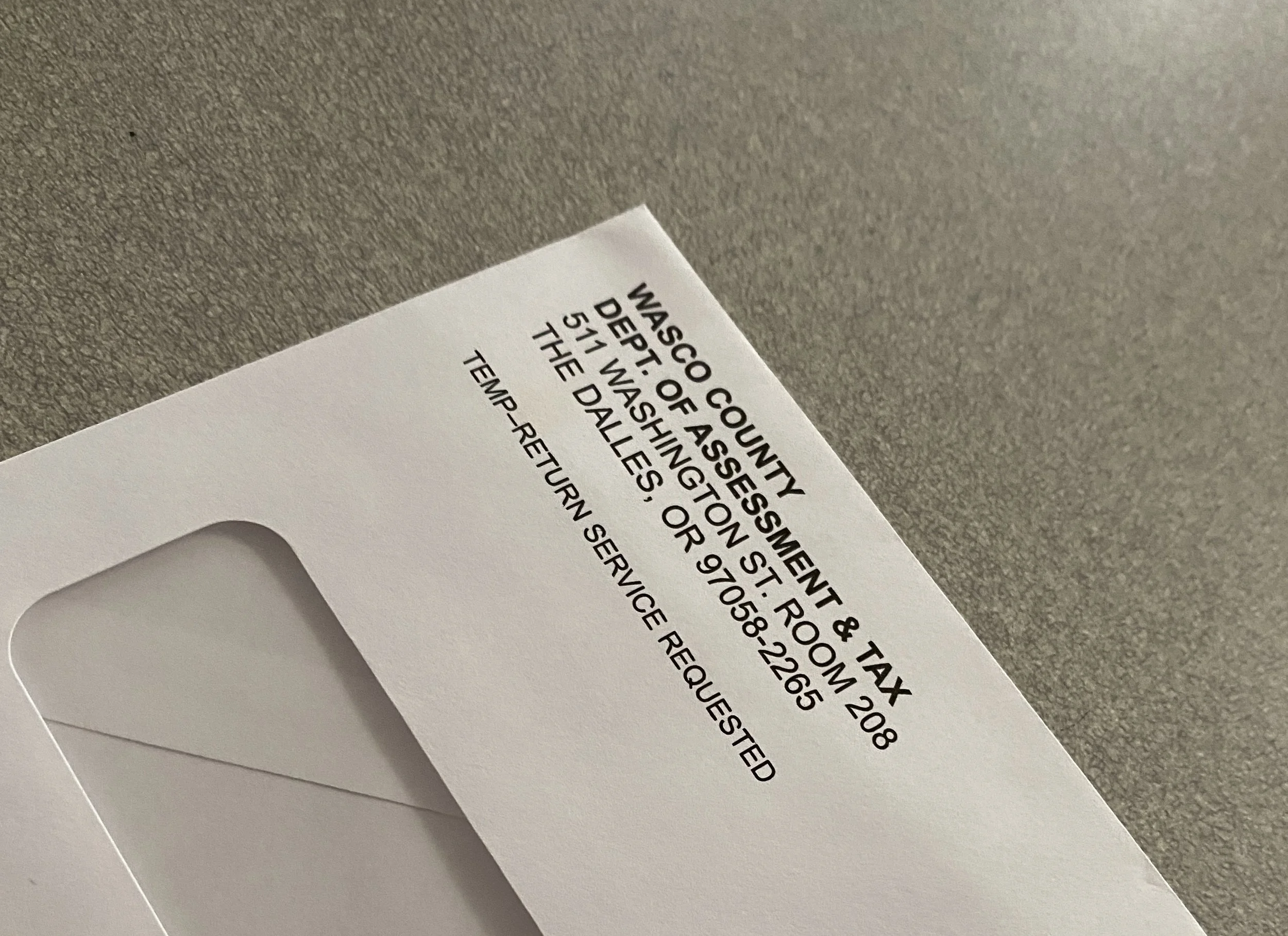 Wasco County sees rise in property taxes; Bills to be mailed by Oct. 25.